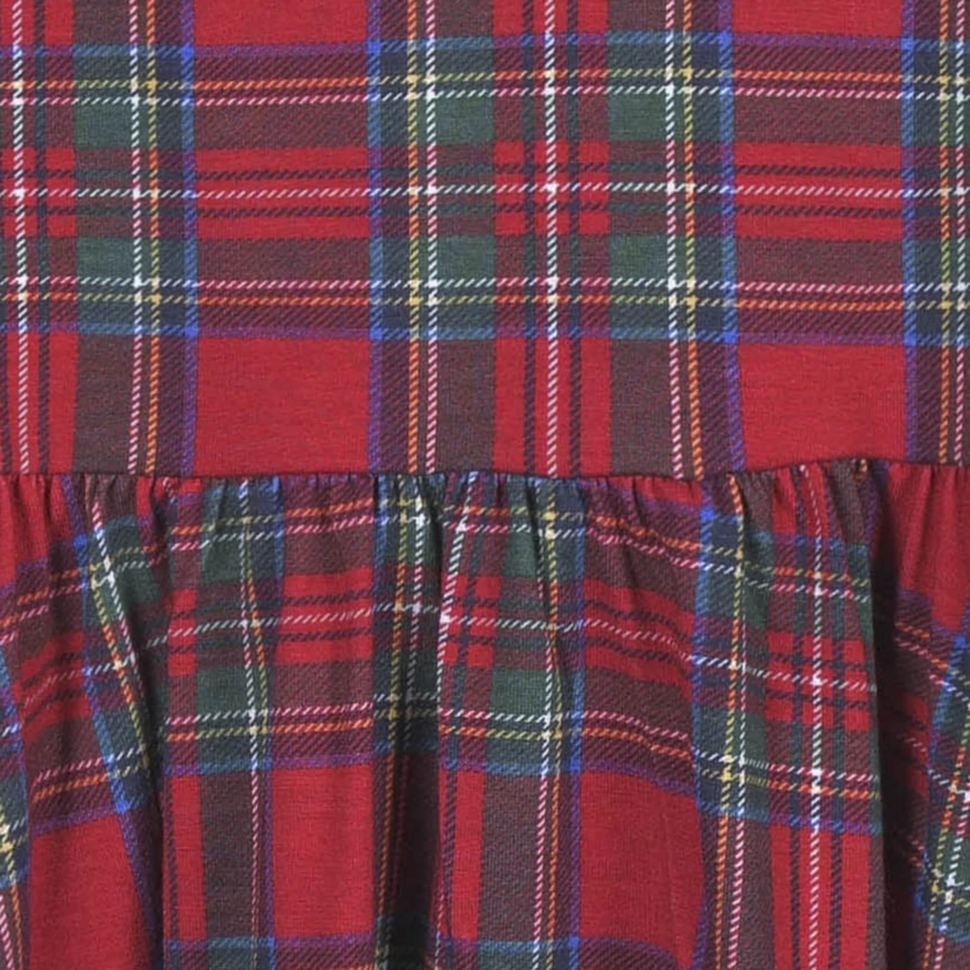 Infant & Toddler Girls Stewart Plaid Buttery-Soft Viscose Made from Eucalyptus Twirl Dress