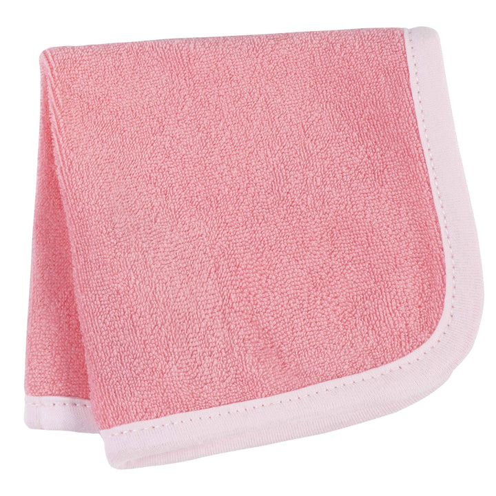 4-Piece Girls Princess Hooded Towel & Washcloth Set-Gerber Childrenswear
