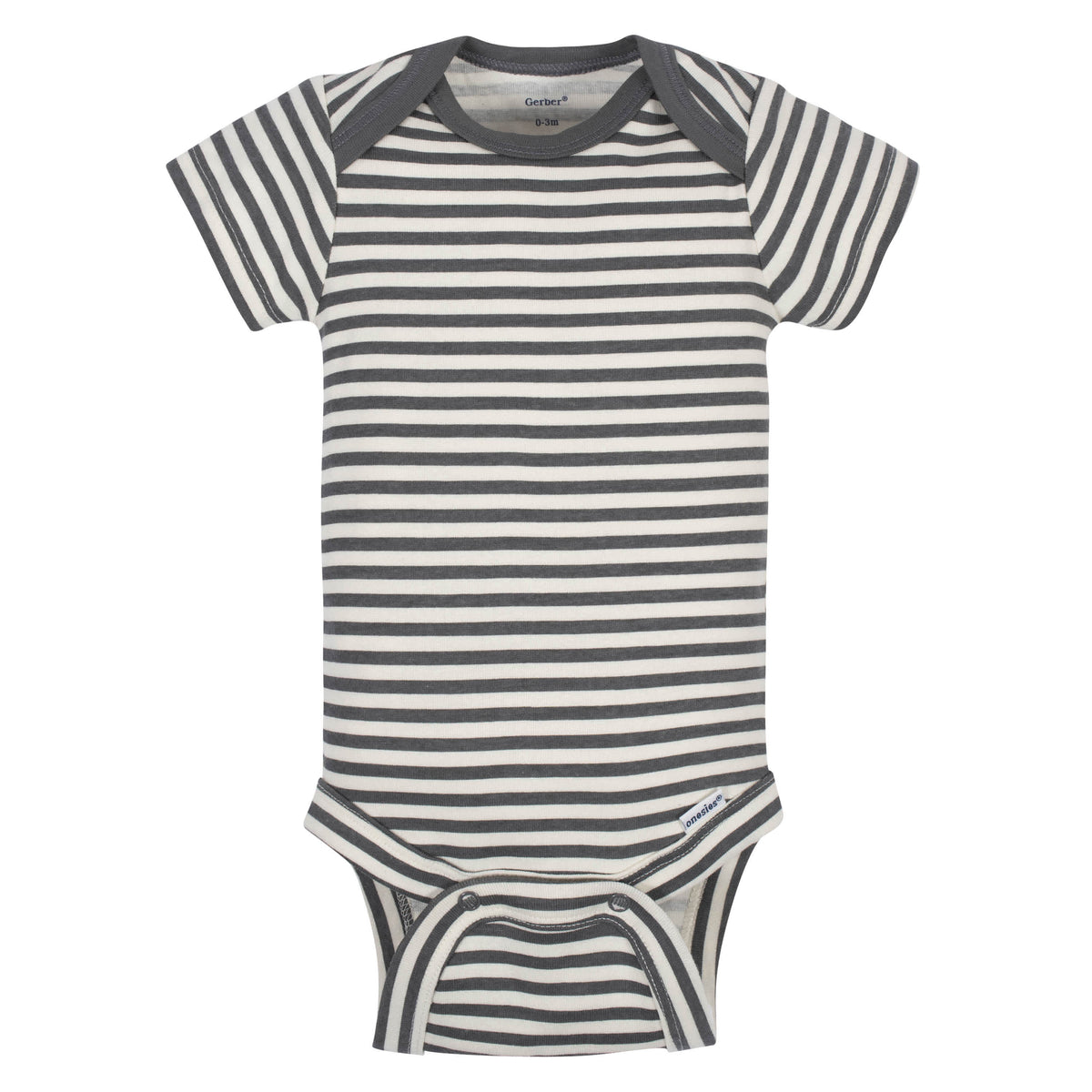 5-Pack Baby Boys Comfy Stretch Bicycle Short Sleeve Onesies® Bodysuits-Gerber Childrenswear