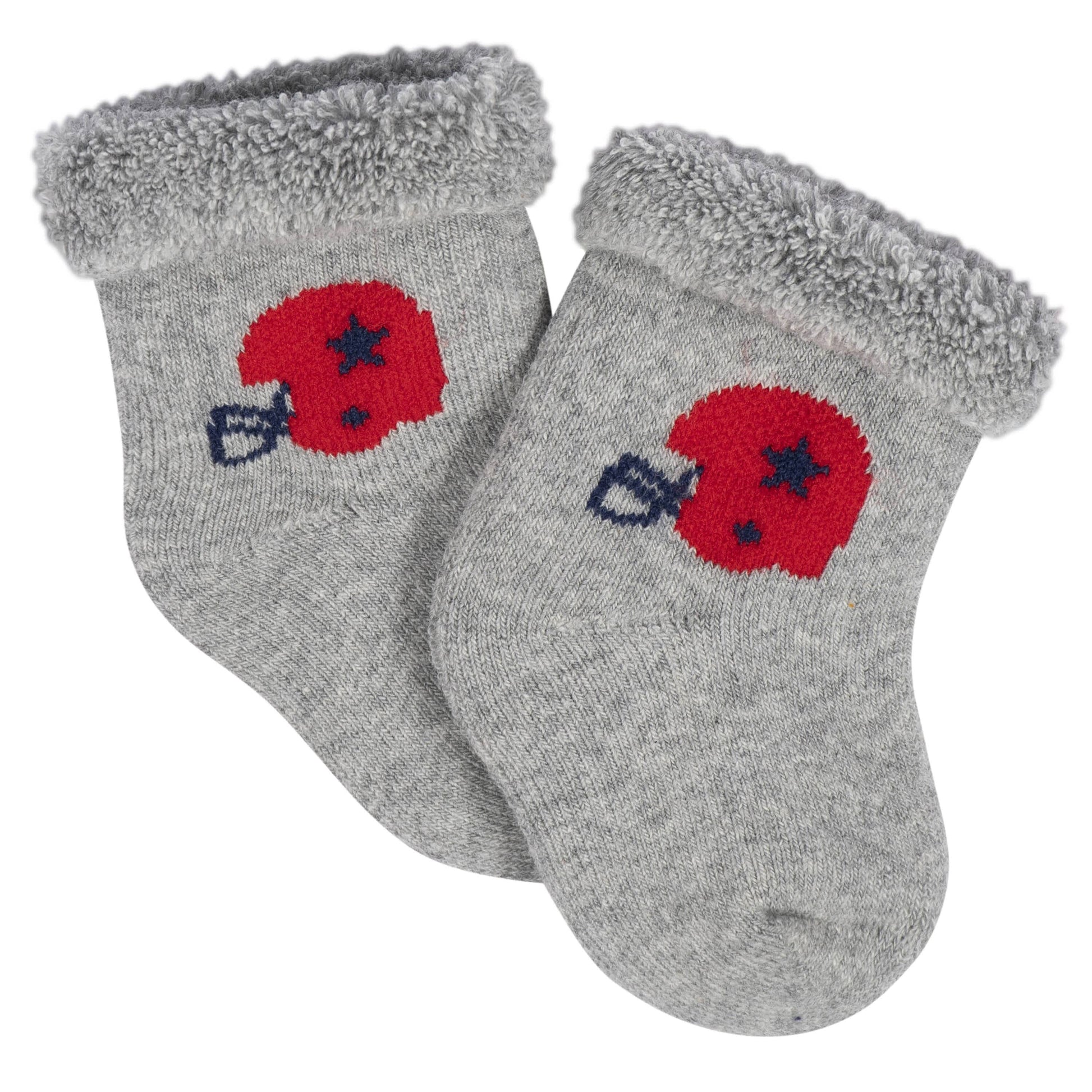 12-Pack Baby Boys Sports Terry Wiggle Proof® Socks