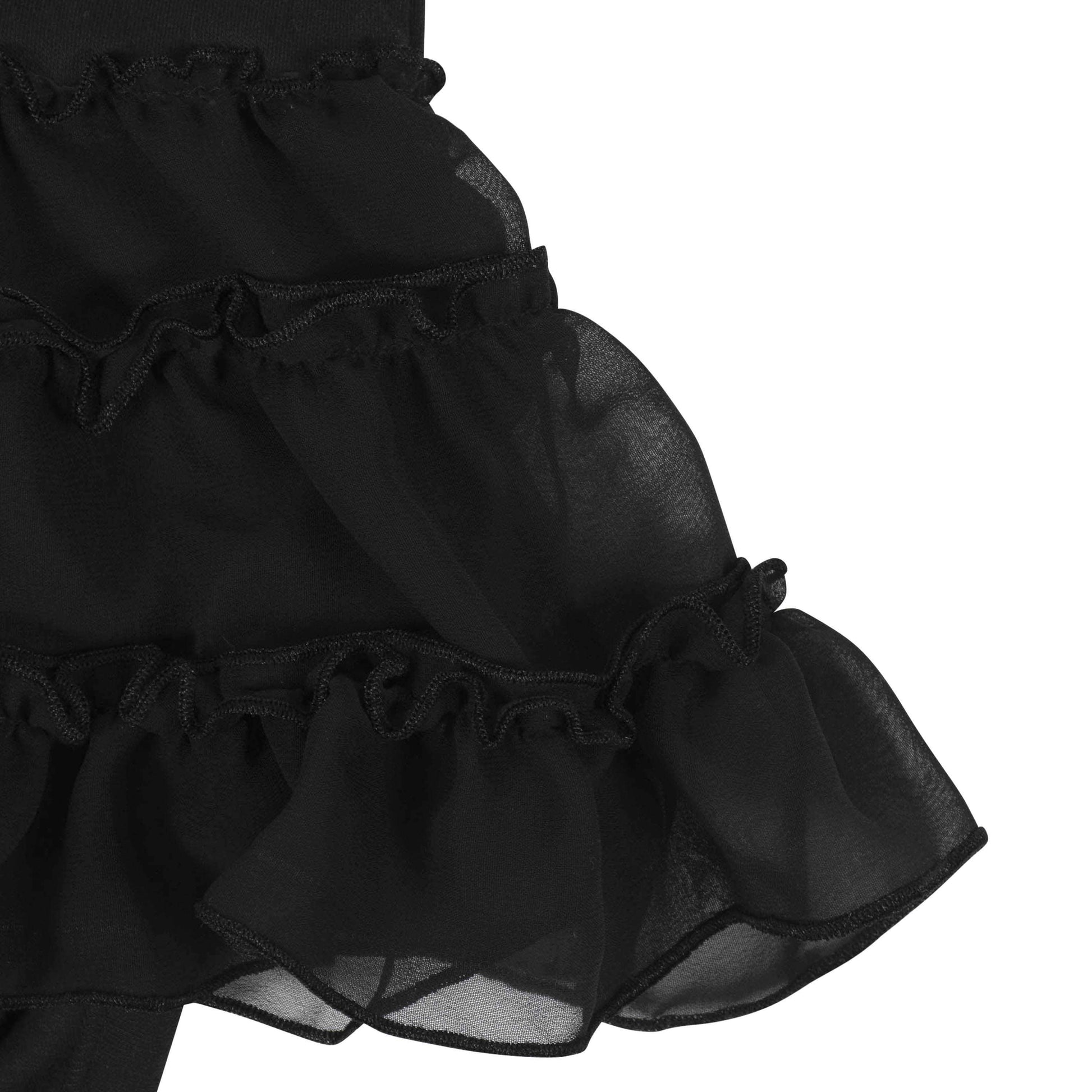 Black Dress Bodysuit with Tutu Skirt-Gerber Childrenswear
