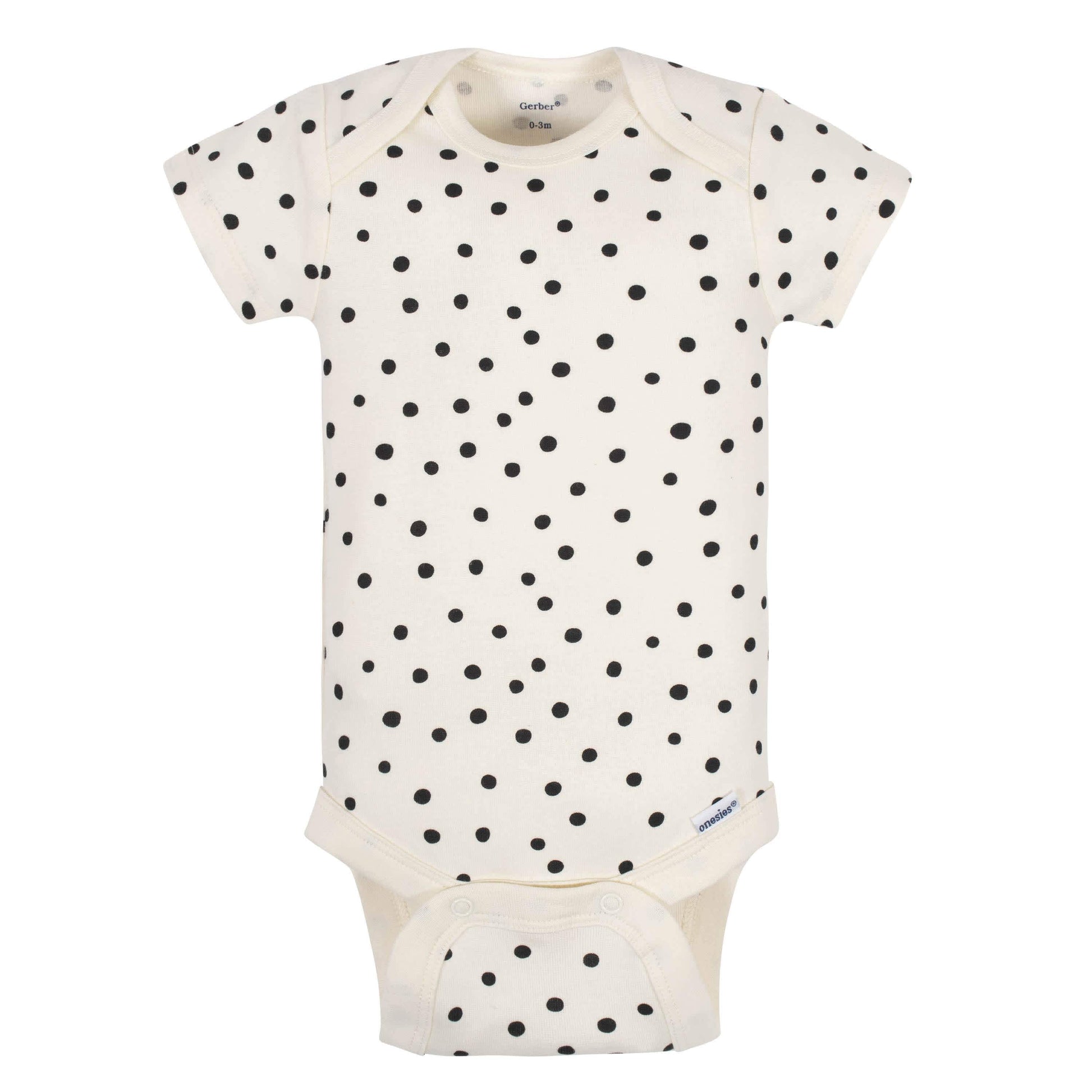 5-Pack Baby Girls Comfy Stretch Flower Pot Short Sleeve Onesies® Bodysuits-Gerber Childrenswear