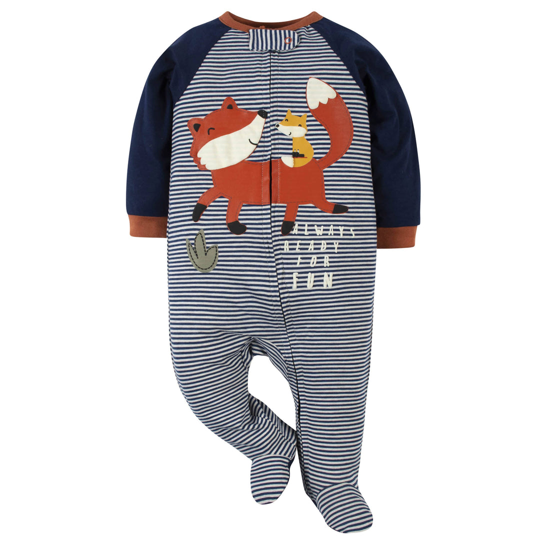 2-Pack Baby Boys Fox Sleep 'n Plays-Gerber Childrenswear