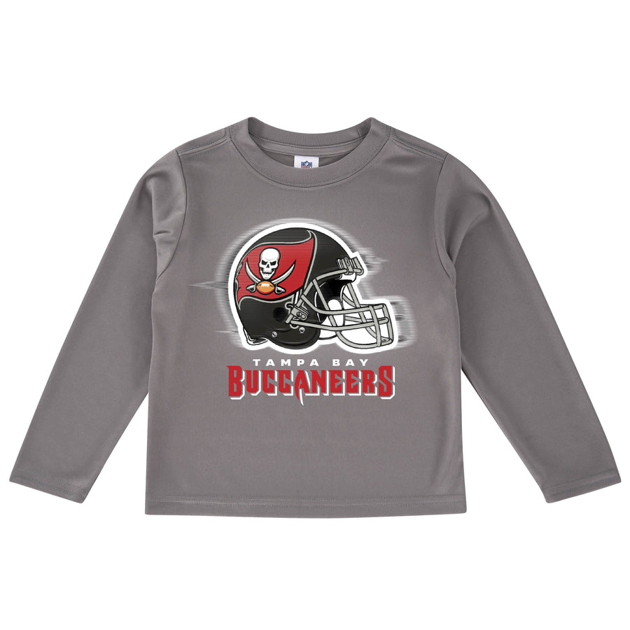 Tampa Bay Buccaneers Long Sleeve Logo Tee Shirt-Gerber Childrenswear