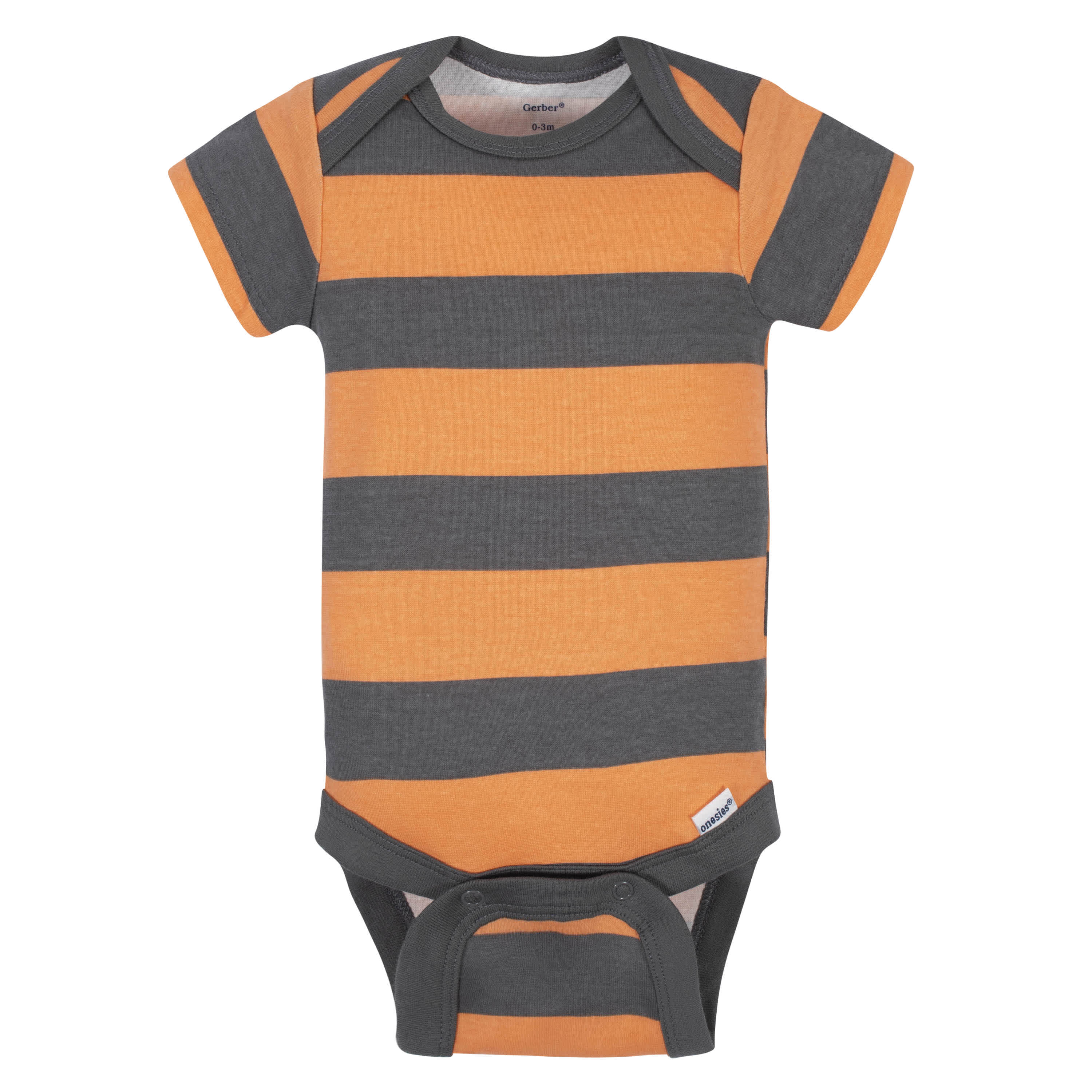 5-Pack Baby Boys Comfy Stretch Bicycle Short Sleeve Onesies® Bodysuits-Gerber Childrenswear
