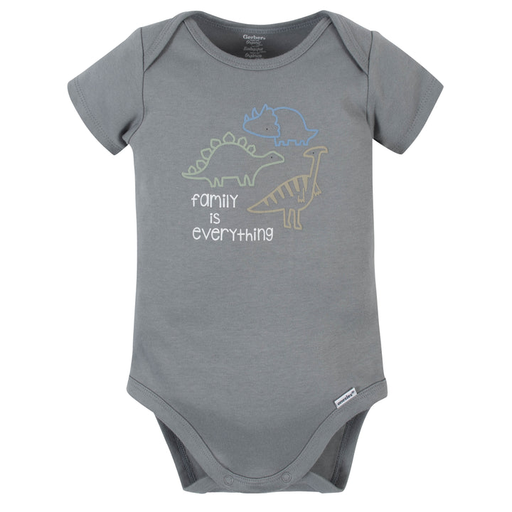 Baby Boys Organic 4-Piece Dino Bundled Gift Set-Gerber Childrenswear