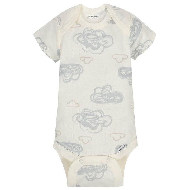 8-Pack Baby Neutral Words Onesies® Brand Bodysuits-Gerber Childrenswear