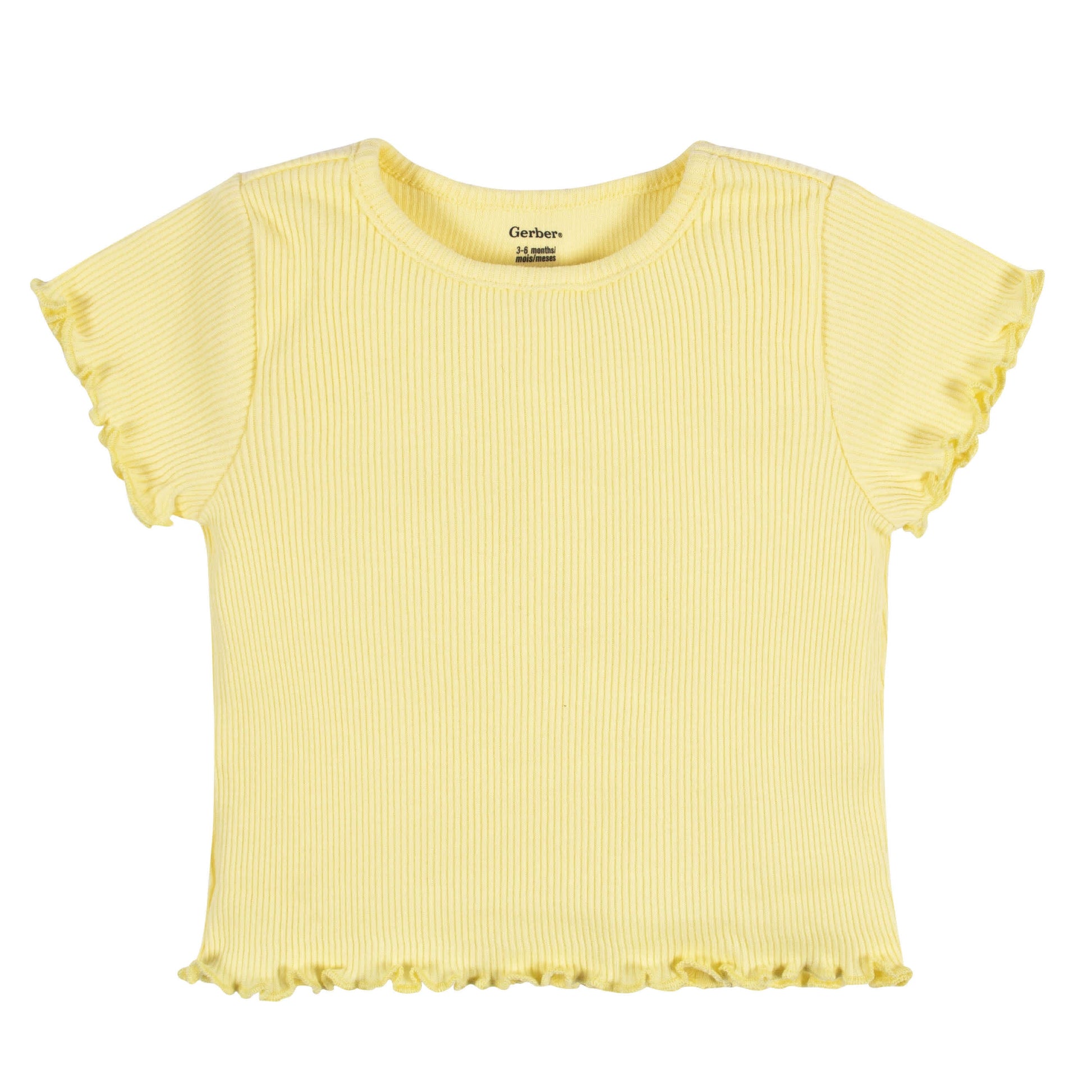 3-Pack Baby & Toddler Girls Picnic Day Dreams Short Sleeve Tees-Gerber Childrenswear