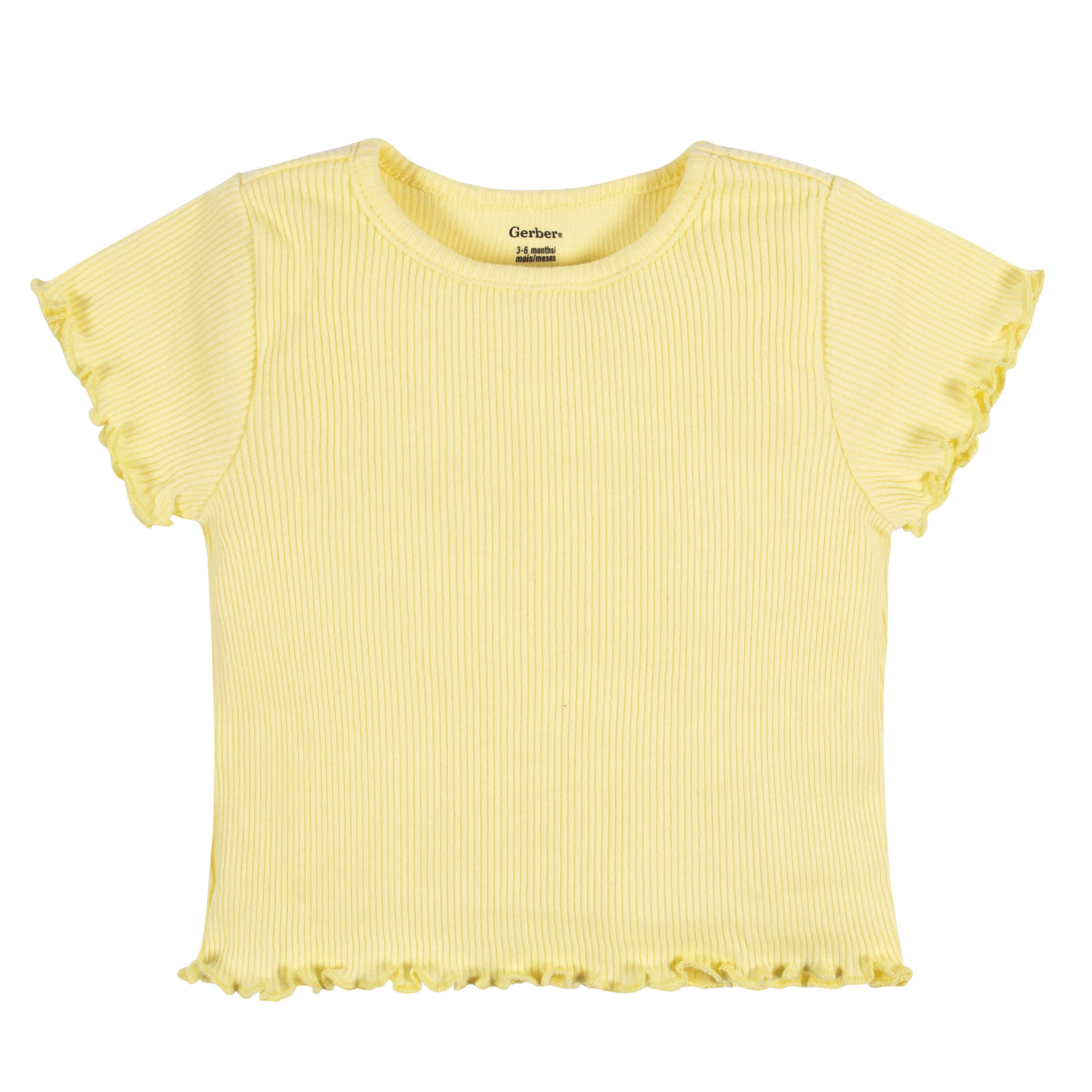 3-Pack Baby & Toddler Girls Picnic Day Dreams Short Sleeve Tees-Gerber Childrenswear