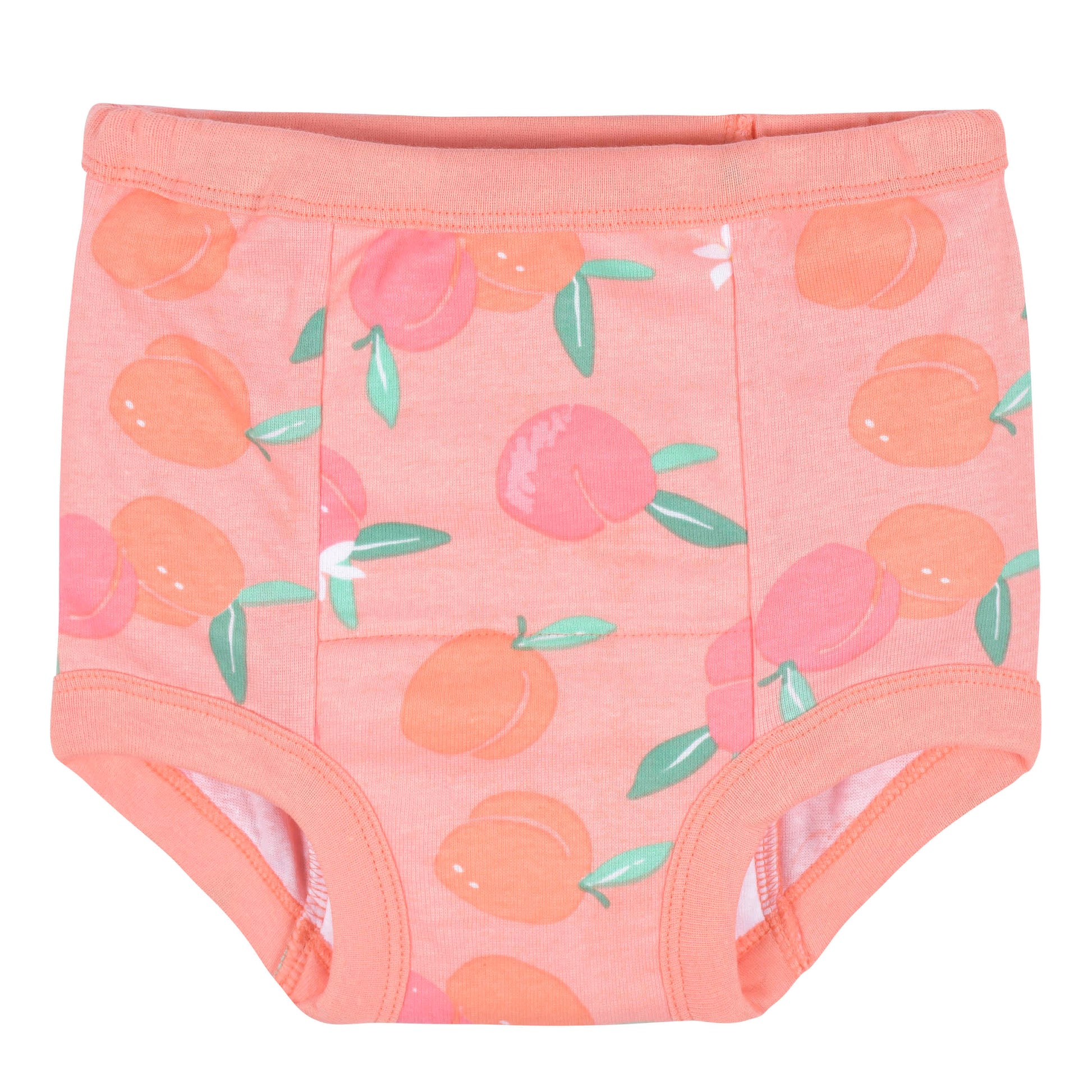4-Pack Toddler Girls Lemons & Peaches Training Pants