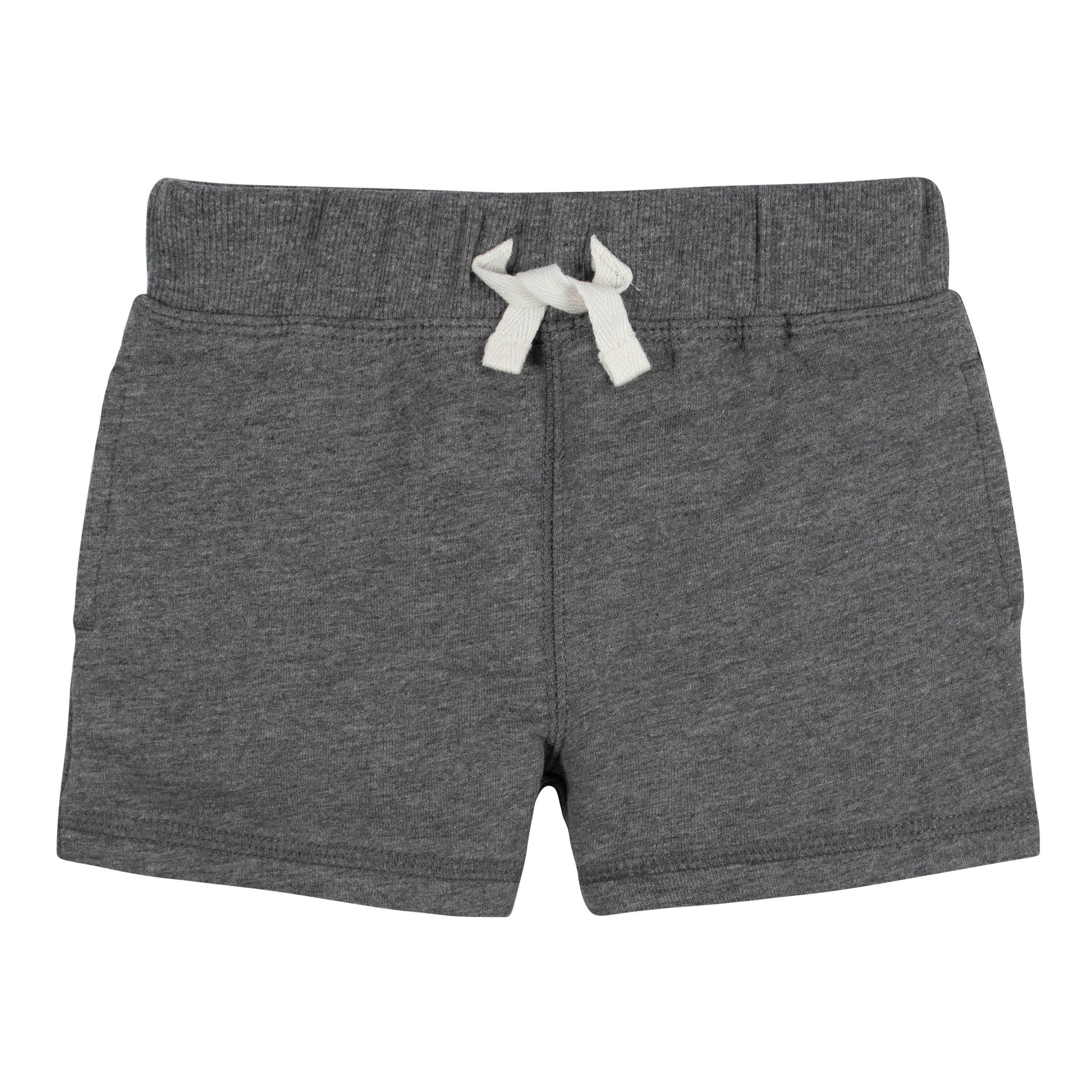 3-Pack Baby & Toddler Boys Neat Neutrals Pull-On Knit Shorts-Gerber Childrenswear