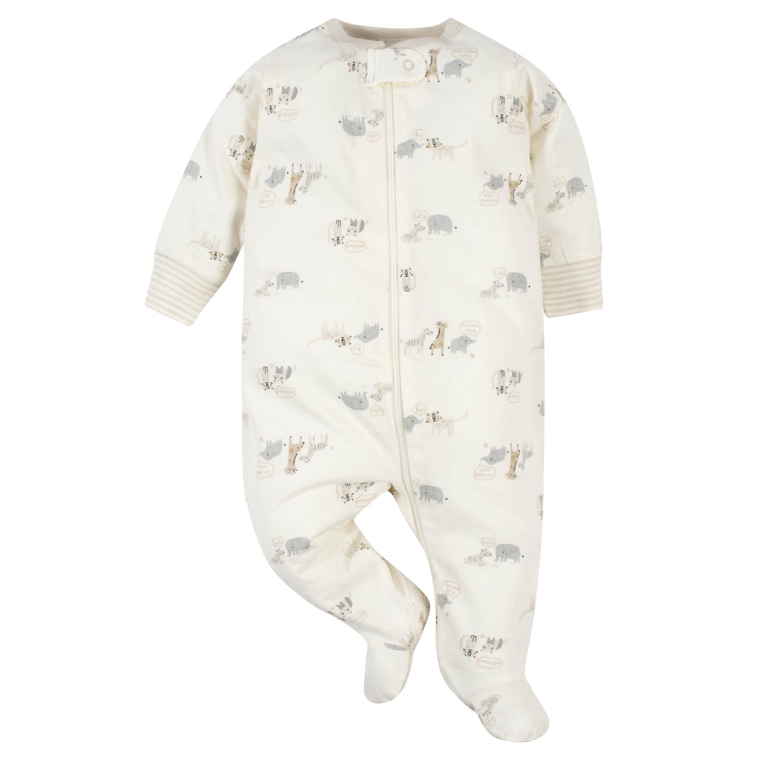 3-Pack Baby Neutral Safari Sleep 'N Plays-Gerber Childrenswear