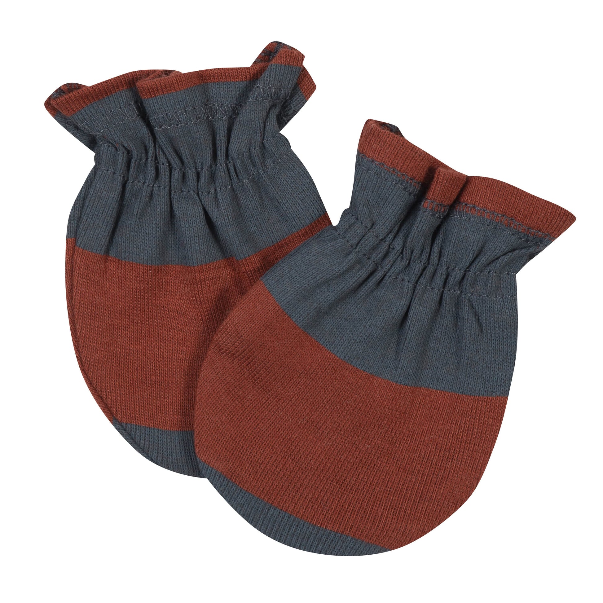3-Pack Baby Boys Fox No Scratch Mittens-Gerber Childrenswear