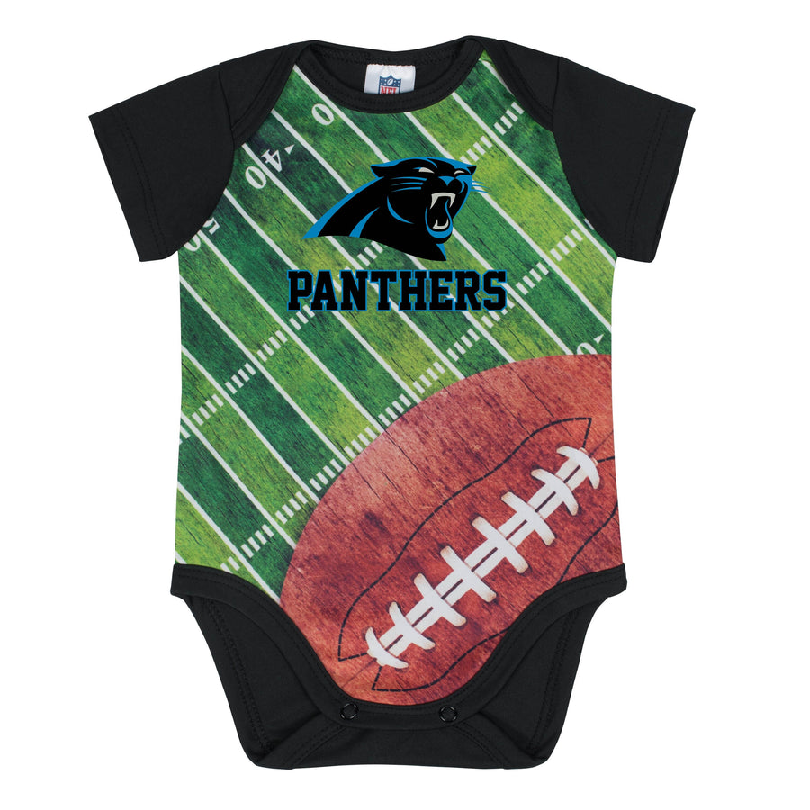 Carolina Panthers Baby Boy Short Sleeve Bodysuit-Gerber Childrenswear