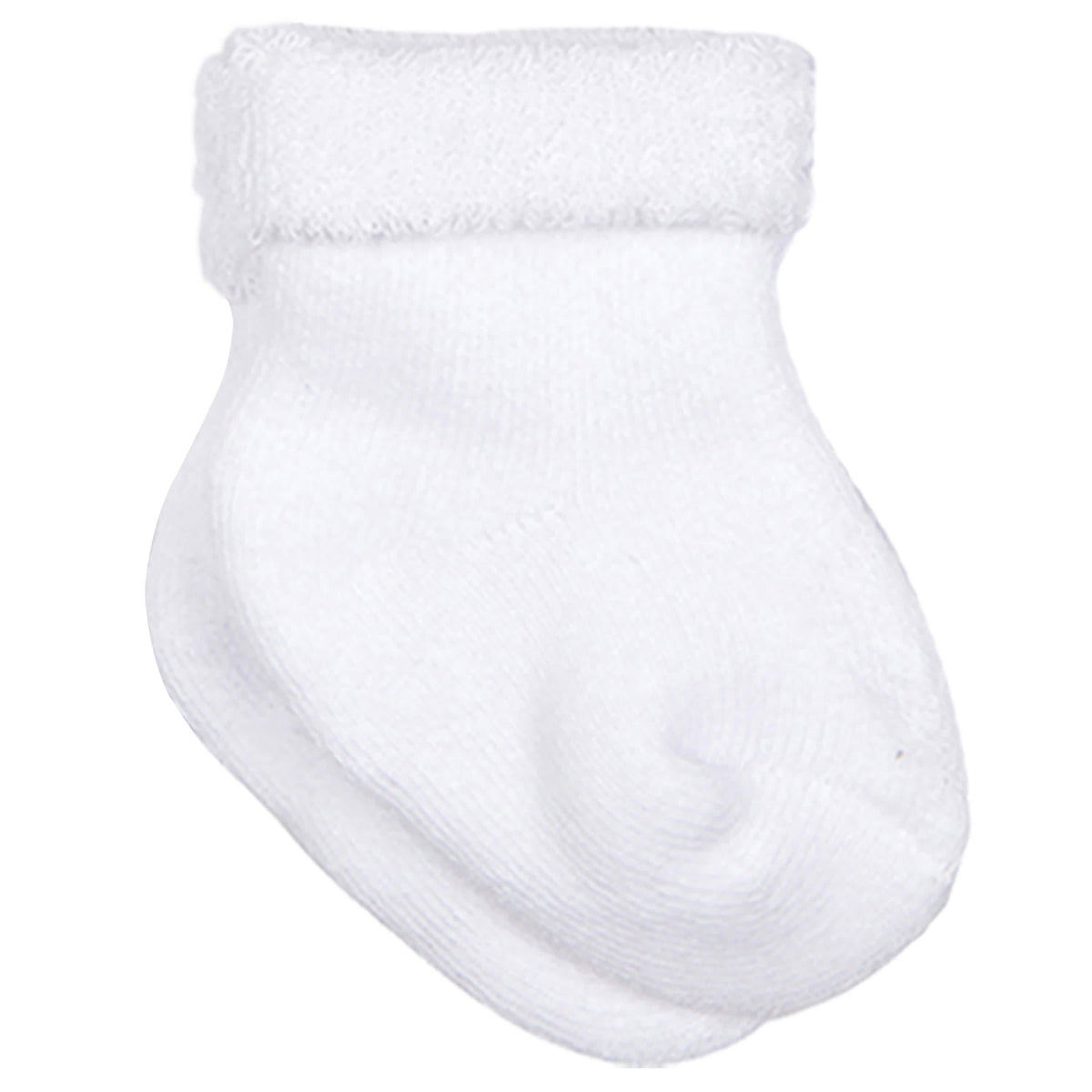 10-Pack Baby Girls Love You & White Wiggle Proof® Socks