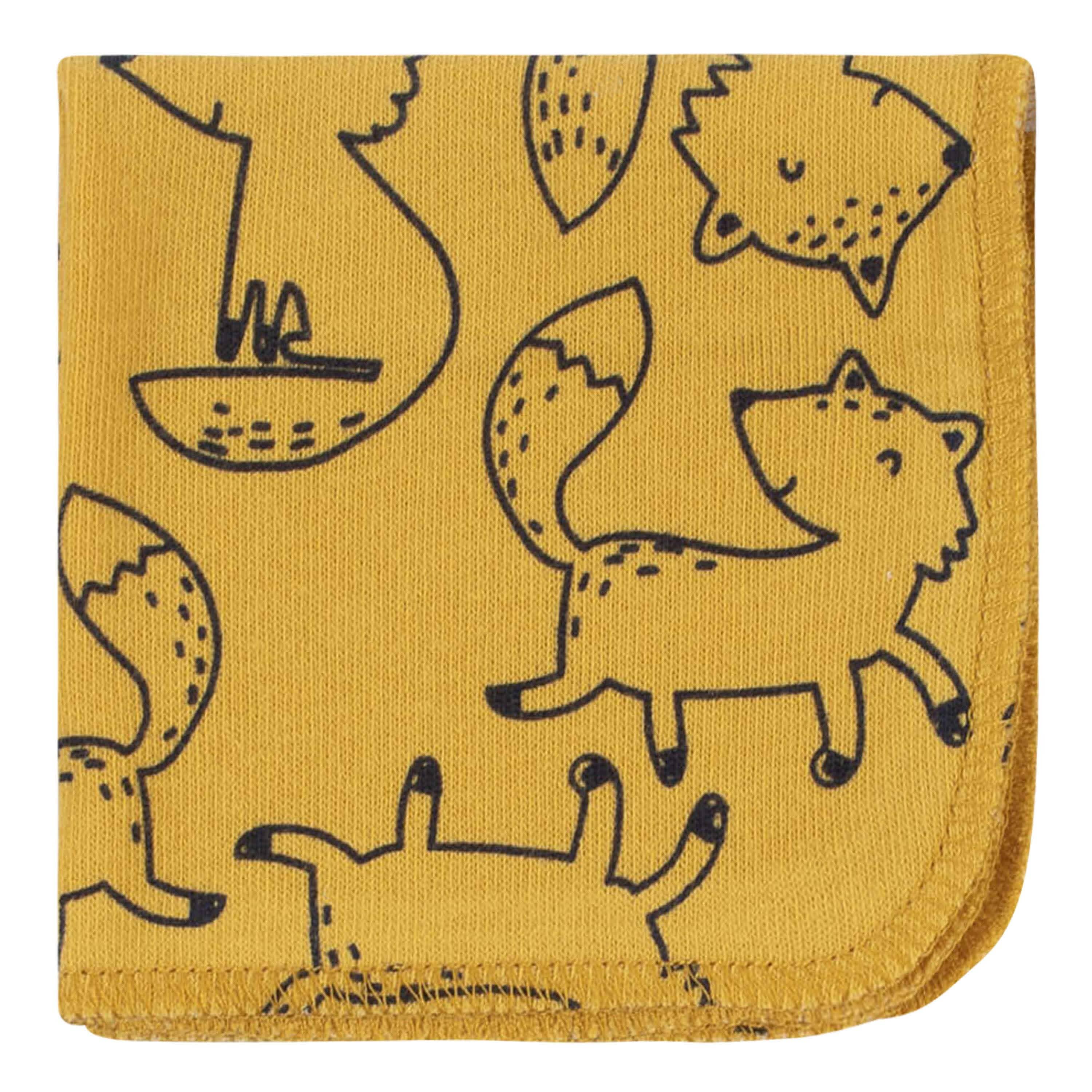 10-Pack Baby Boys Fox Washcloths-Gerber Childrenswear