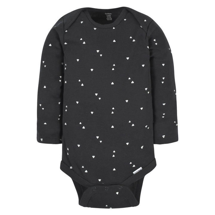 3-Pack Baby Boys Fox Long Sleeve Onesies® Bodysuits-Gerber Childrenswear