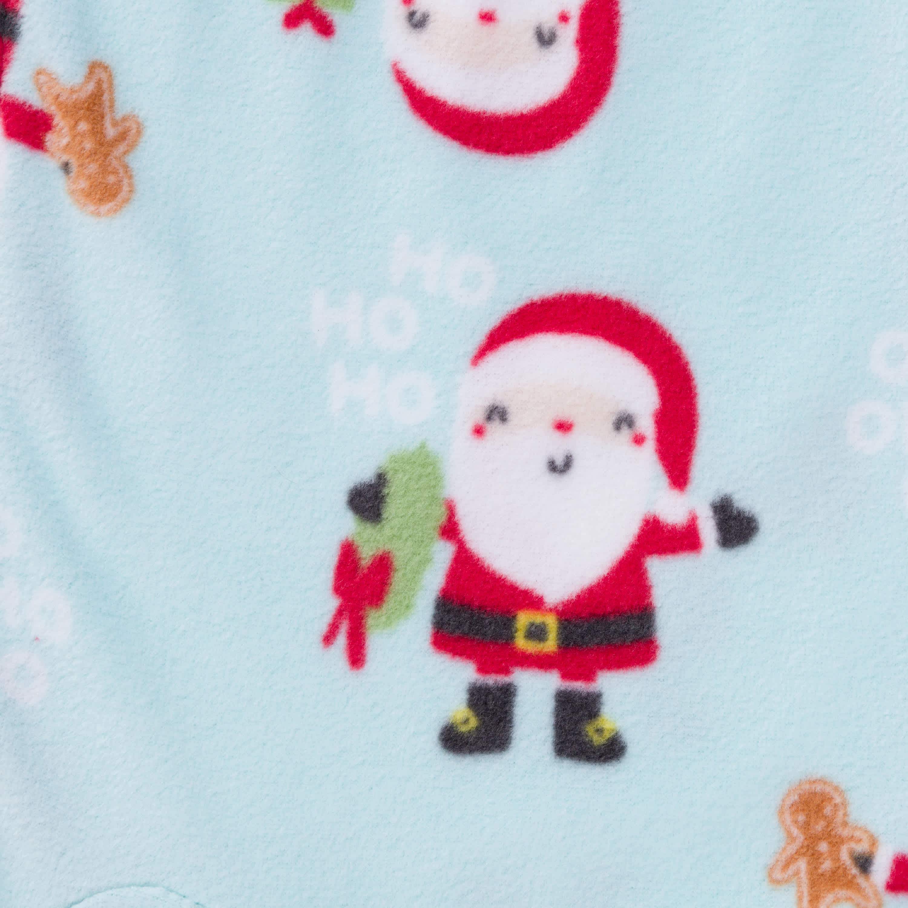 2-Pack Baby & Toddler Neutral Santa Fleece Pajamas-Gerber Childrenswear