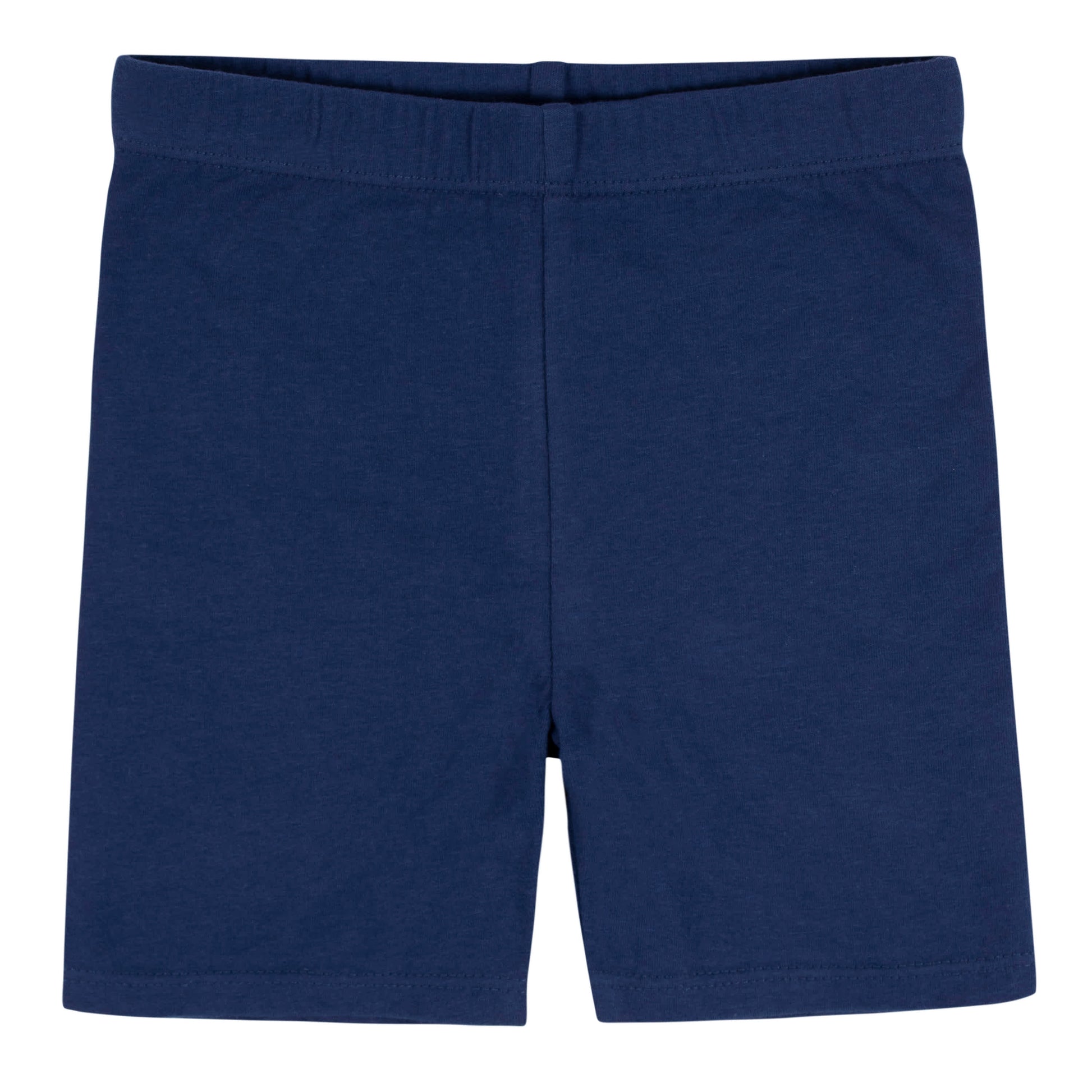 2-Pack Infant & Toddler Girls Blue Pull-On Bike Shorts