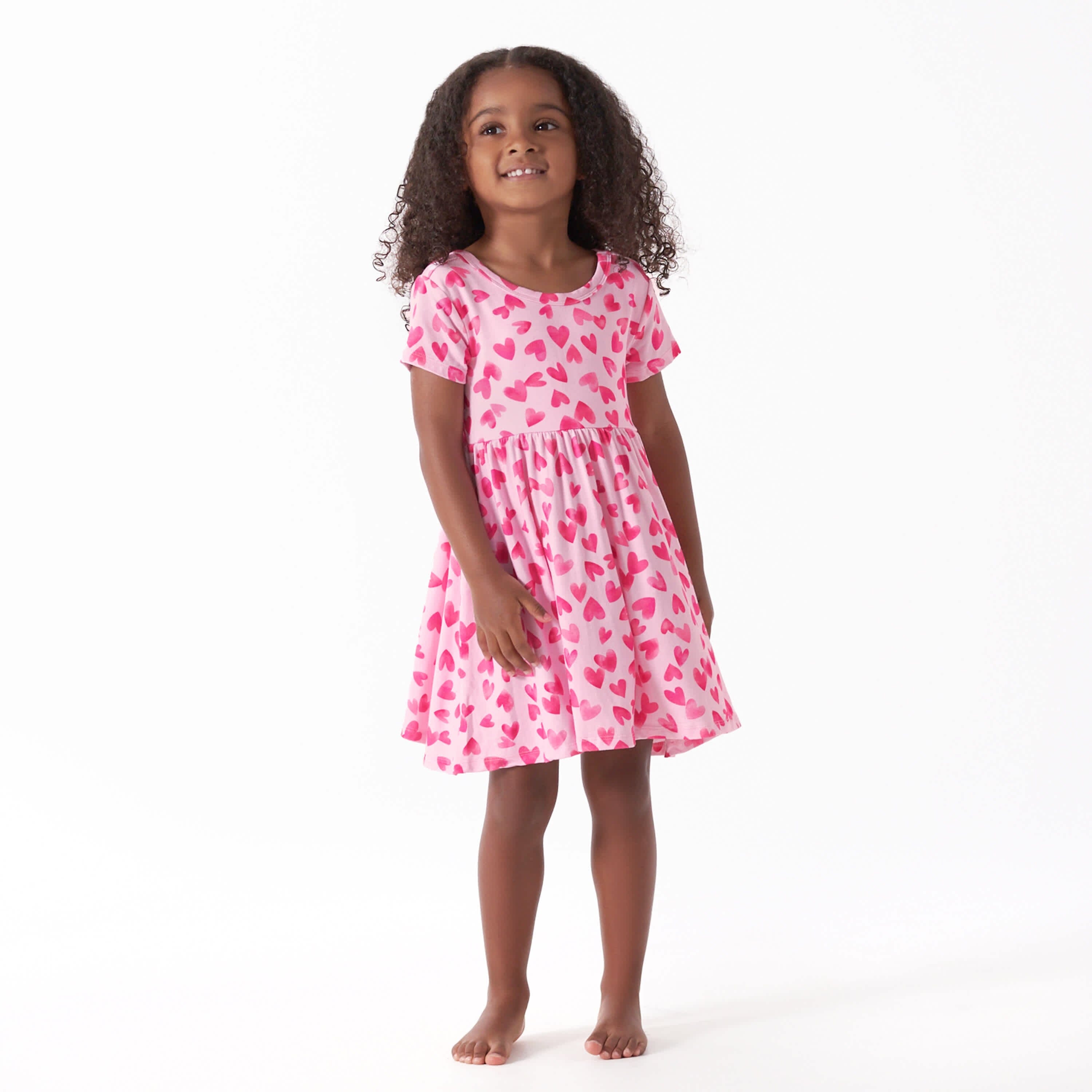 Infant & Toddler Girls Heartfelt Buttery Soft Viscose Made from Eucaly ...