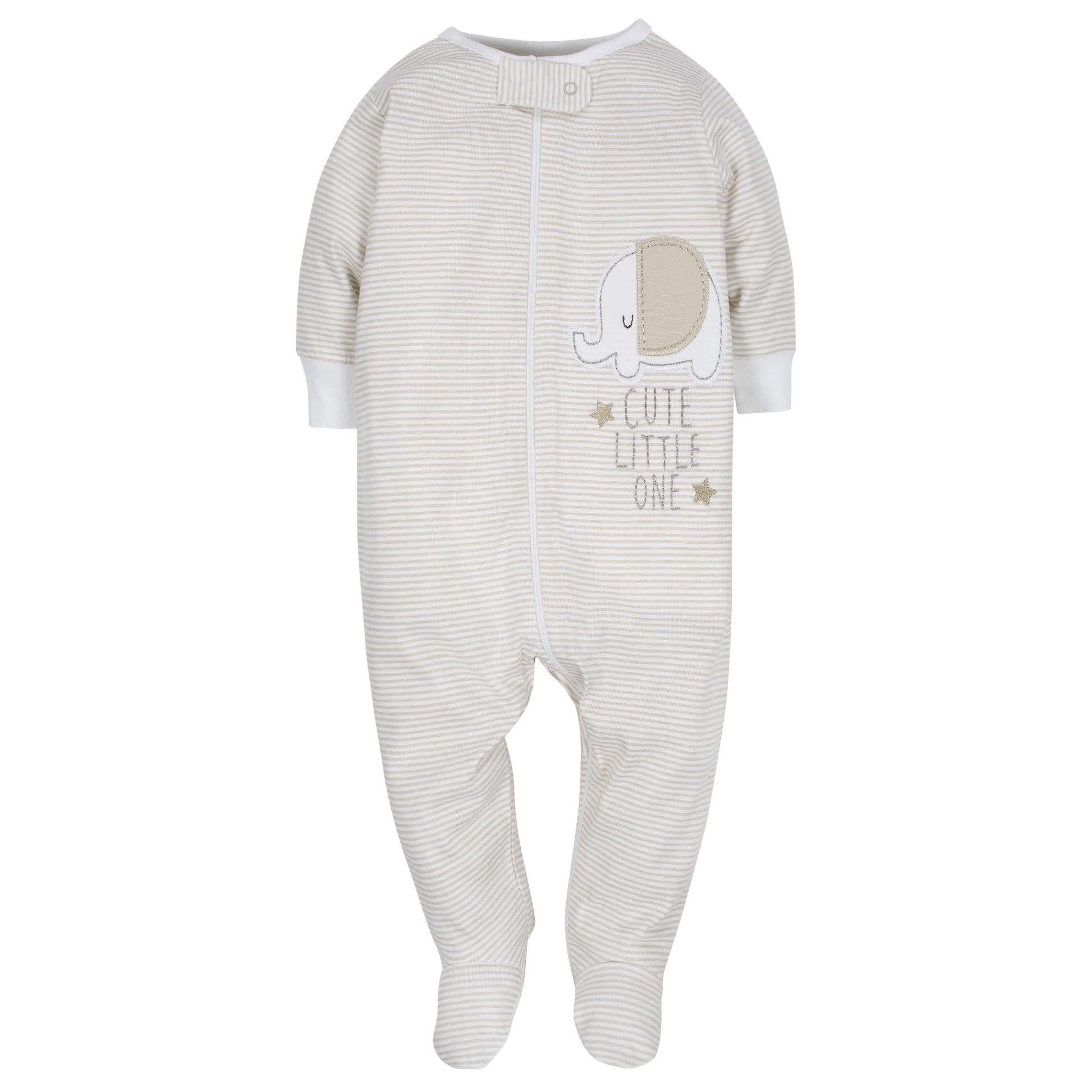 4-Pack Clouds & Elephant Baby Neutral Sleep 'n Plays-Gerber Childrenswear