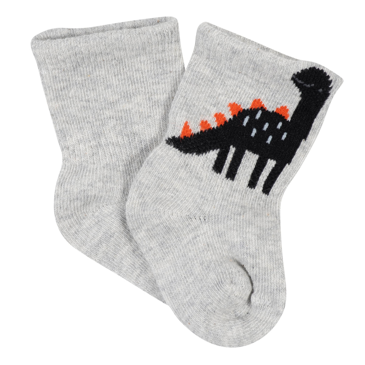 6-Pack Baby Boys Dino Wiggle-Proof™ Socks-Gerber Childrenswear