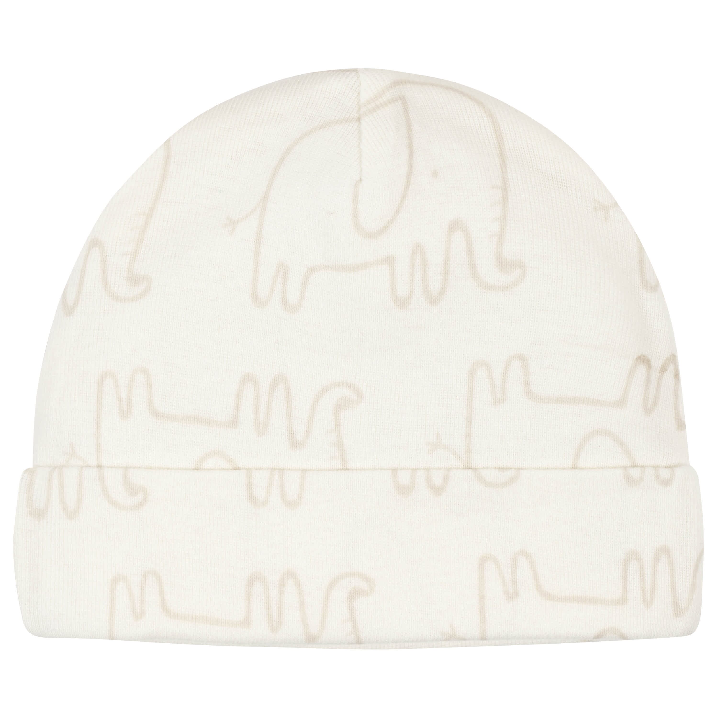 5-Pack Baby Neutral Safari Caps-Gerber Childrenswear