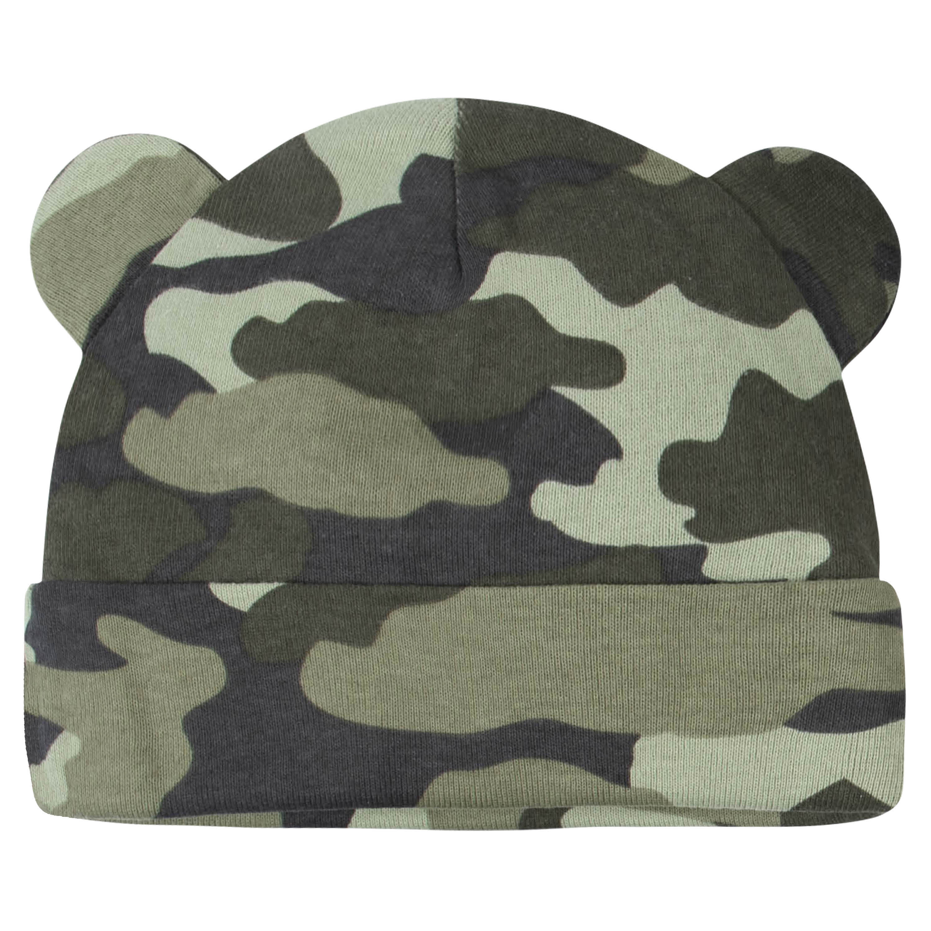 21-Piece Baby Boys Bear Terry Bib, Burpcloth, Mittens, Cap and Bootie Sock Set-Gerber Childrenswear