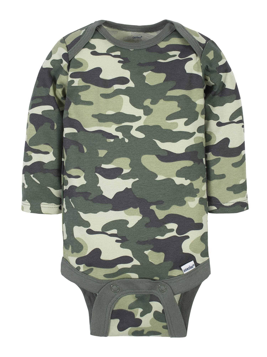 2-Pack Baby Boys Tiger Long Sleeve Onesies® Bodysuits-Gerber Childrenswear