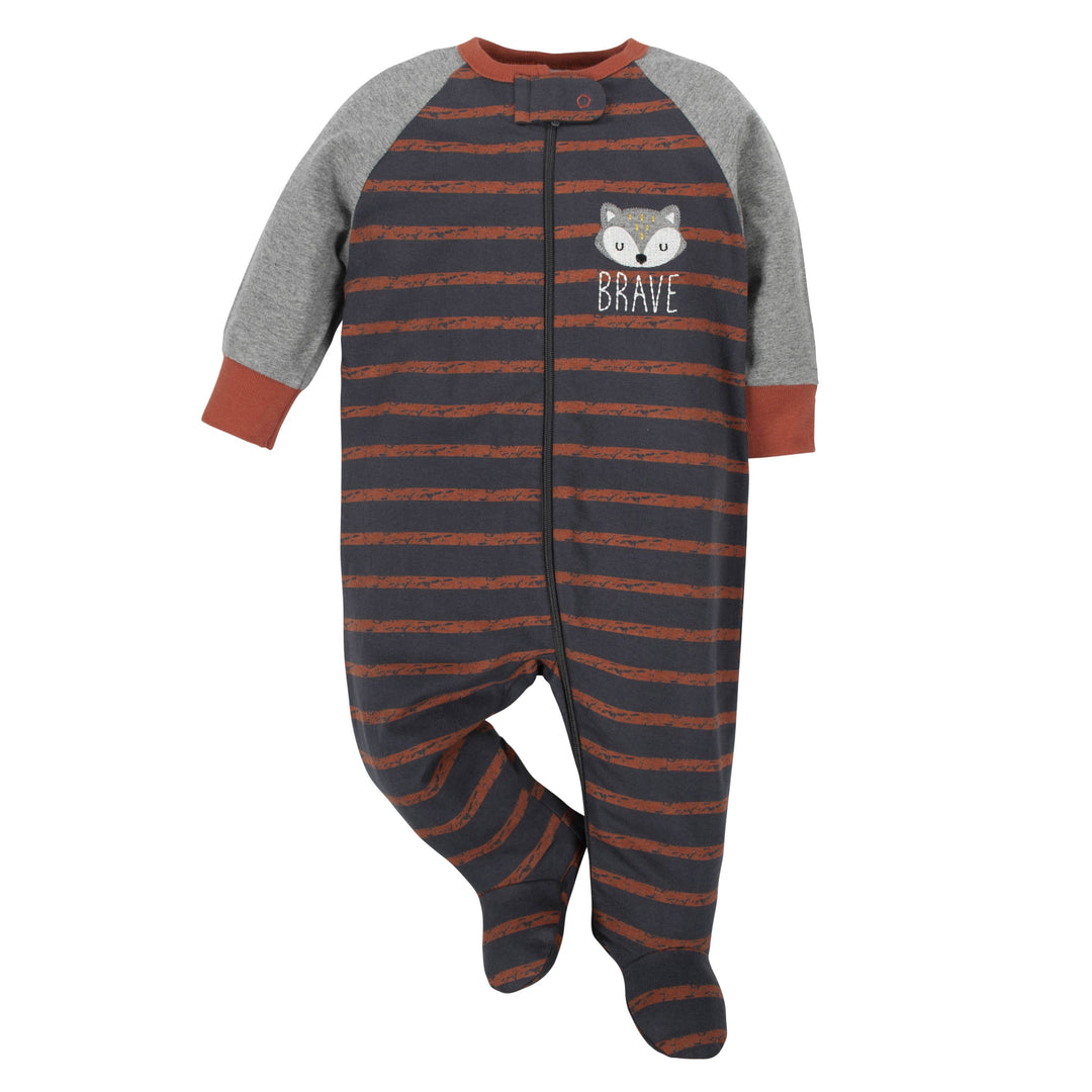 Gerber® Baby Boys Fox Sleep N' Play-Gerber Childrenswear