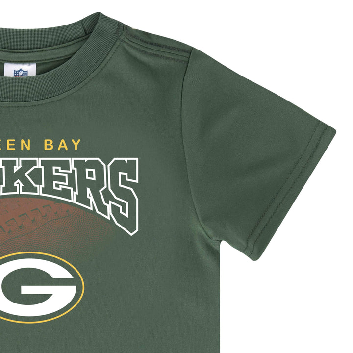 Green Bay Packers Boys Tee Shirt-Gerber Childrenswear