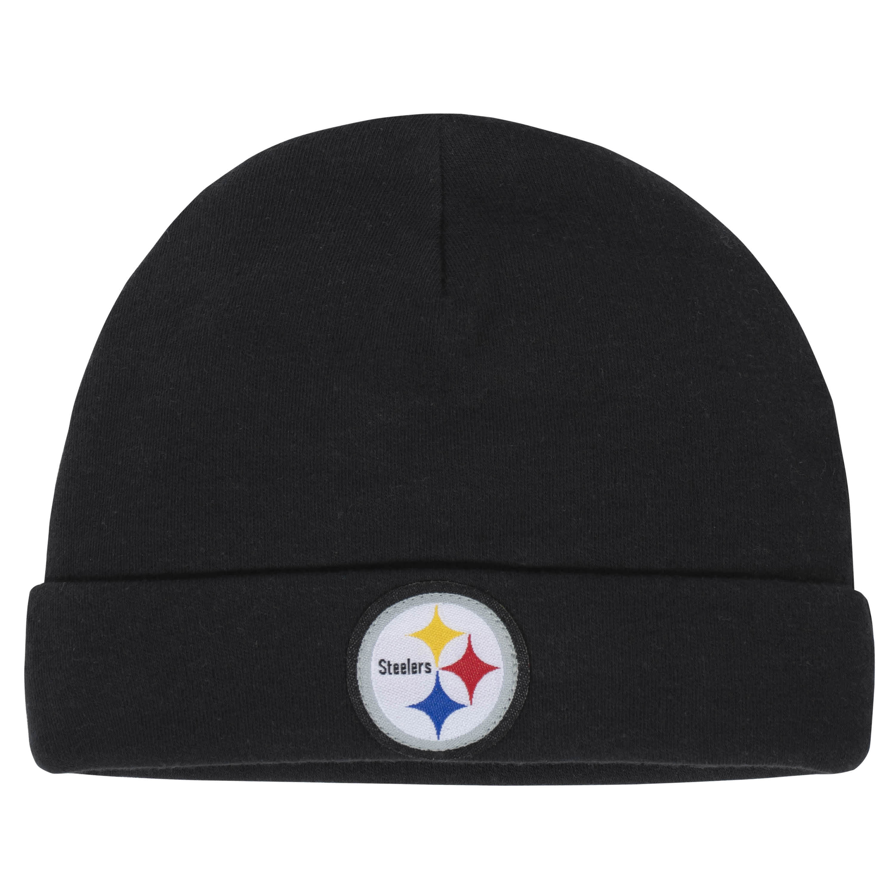 Pittsburgh Steelers 3-Piece Baby Boys Bodysuit, Pant, and Cap Set-Gerber Childrenswear
