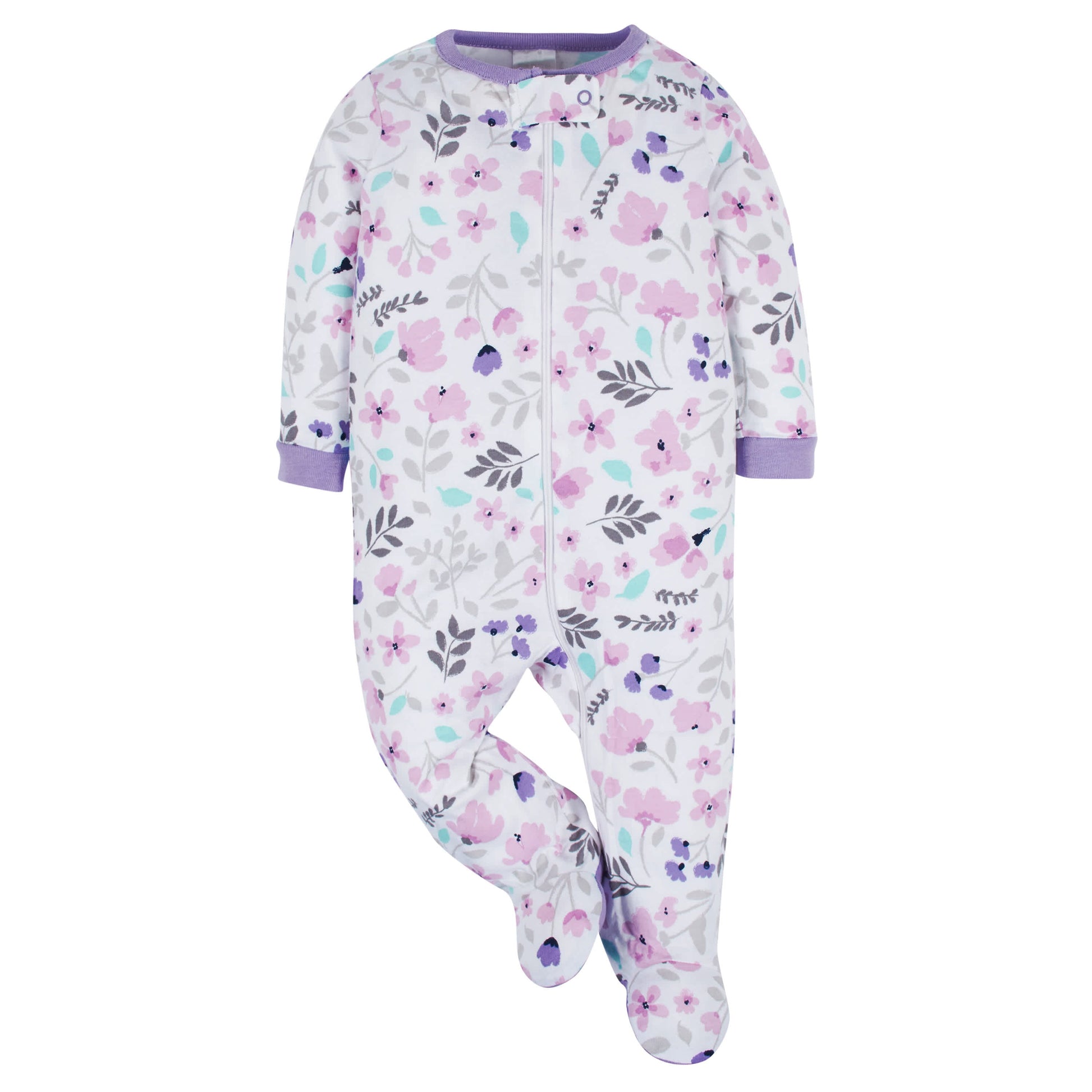 4-Pack Baby Girls Rainbow Floral Sleep 'N Plays