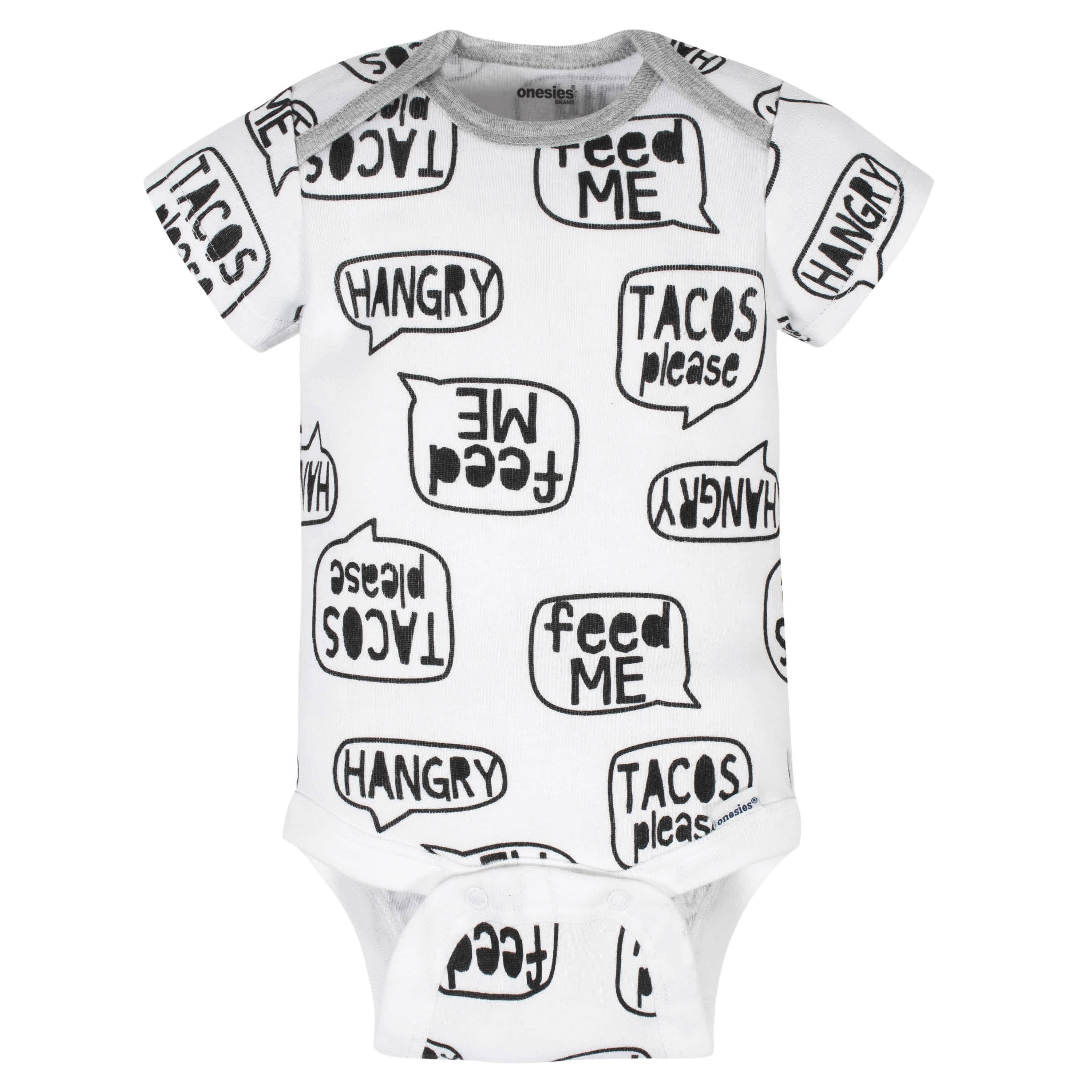 6-Piece Baby Boys Pizza Onesies® Brand Bodysuits & Pants Set-Gerber Childrenswear