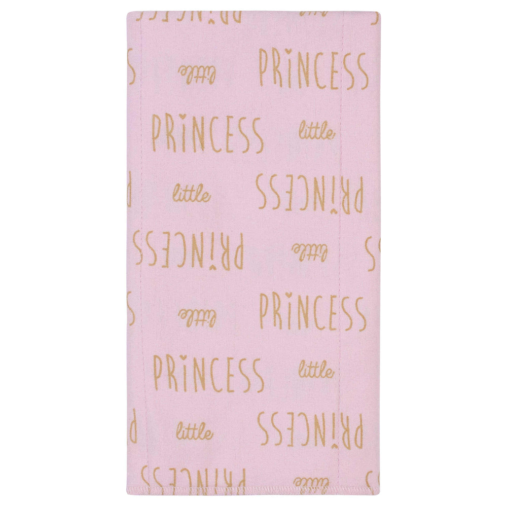Gerber® 8-Pack Baby Girls Princess Flannel Burp Cloths-Gerber Childrenswear