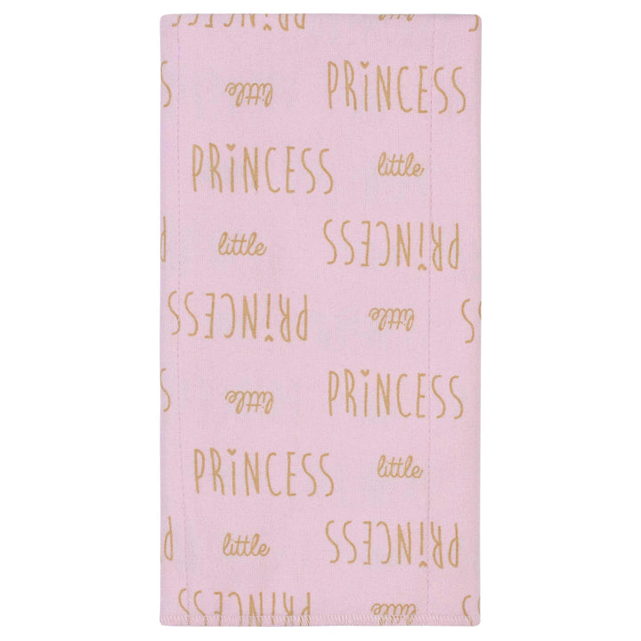 Gerber® 8-Pack Baby Girls Princess Flannel Burp Cloths-Gerber Childrenswear