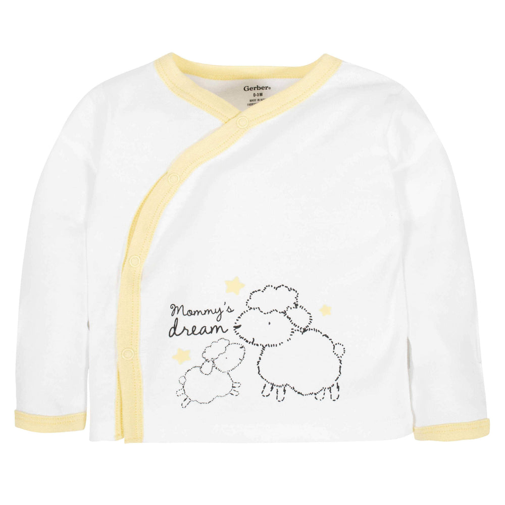 3-Piece Baby Neutral Lamb Take Me Home Set-Gerber Childrenswear