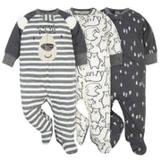 3-Pack Baby Boys Bear Sleep 'N Plays