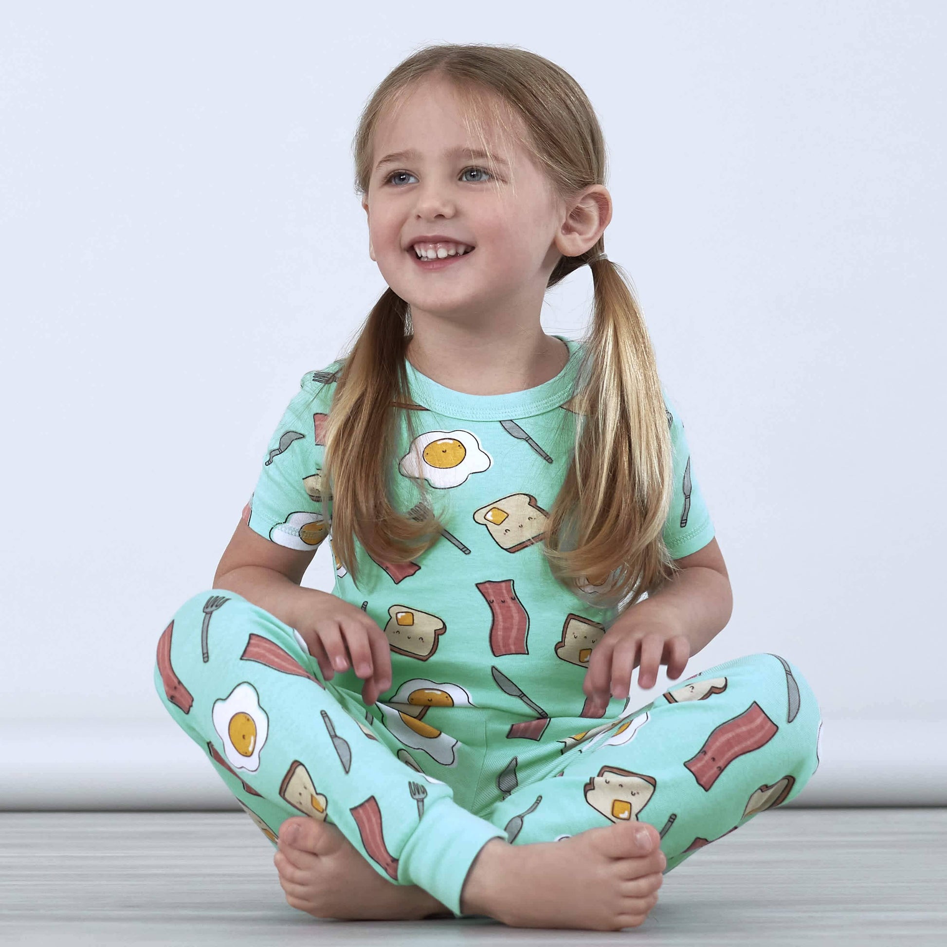 4-Piece Baby & Toddler Breakfast Snug Fit Cotton Pajamas-Gerber Childrenswear