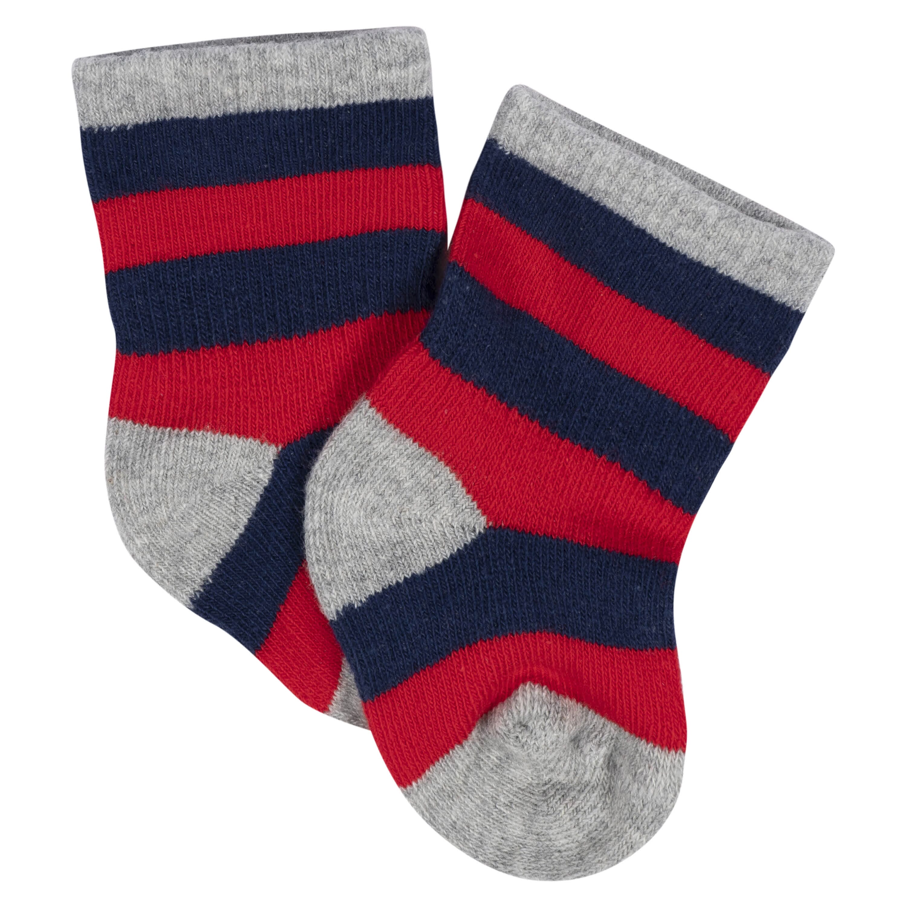 8-Pack Baby Boys Sports Jersey Wiggle Proof® Socks