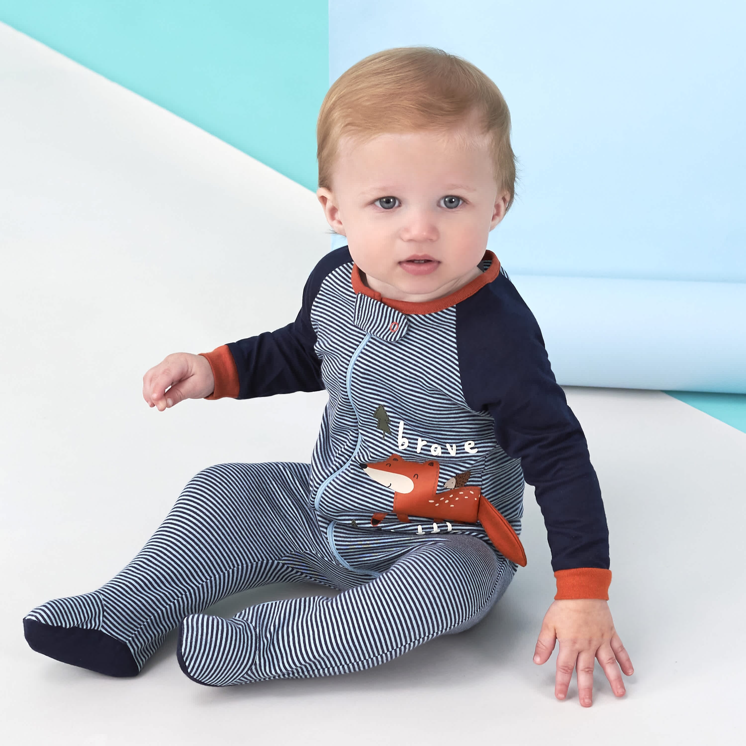 3-Pack Baby Boys Fox Sleep 'N Plays