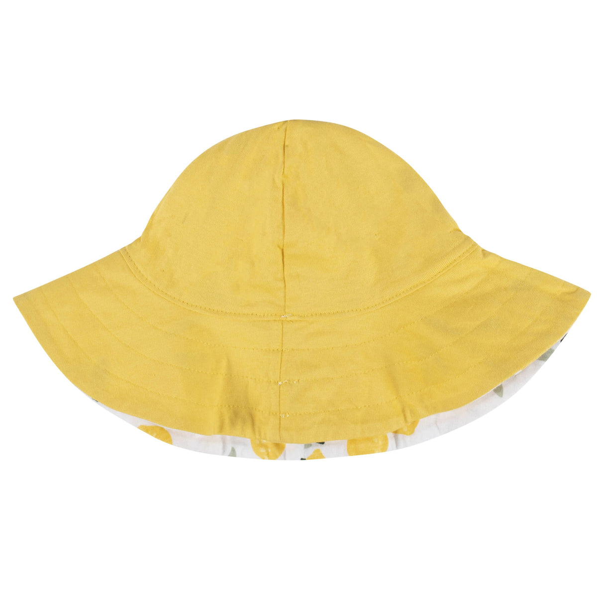 3-Piece Baby & Toddler Girls Lemon Squeeze Dress, Diaper Cover & Sun Hat Set-Gerber Childrenswear