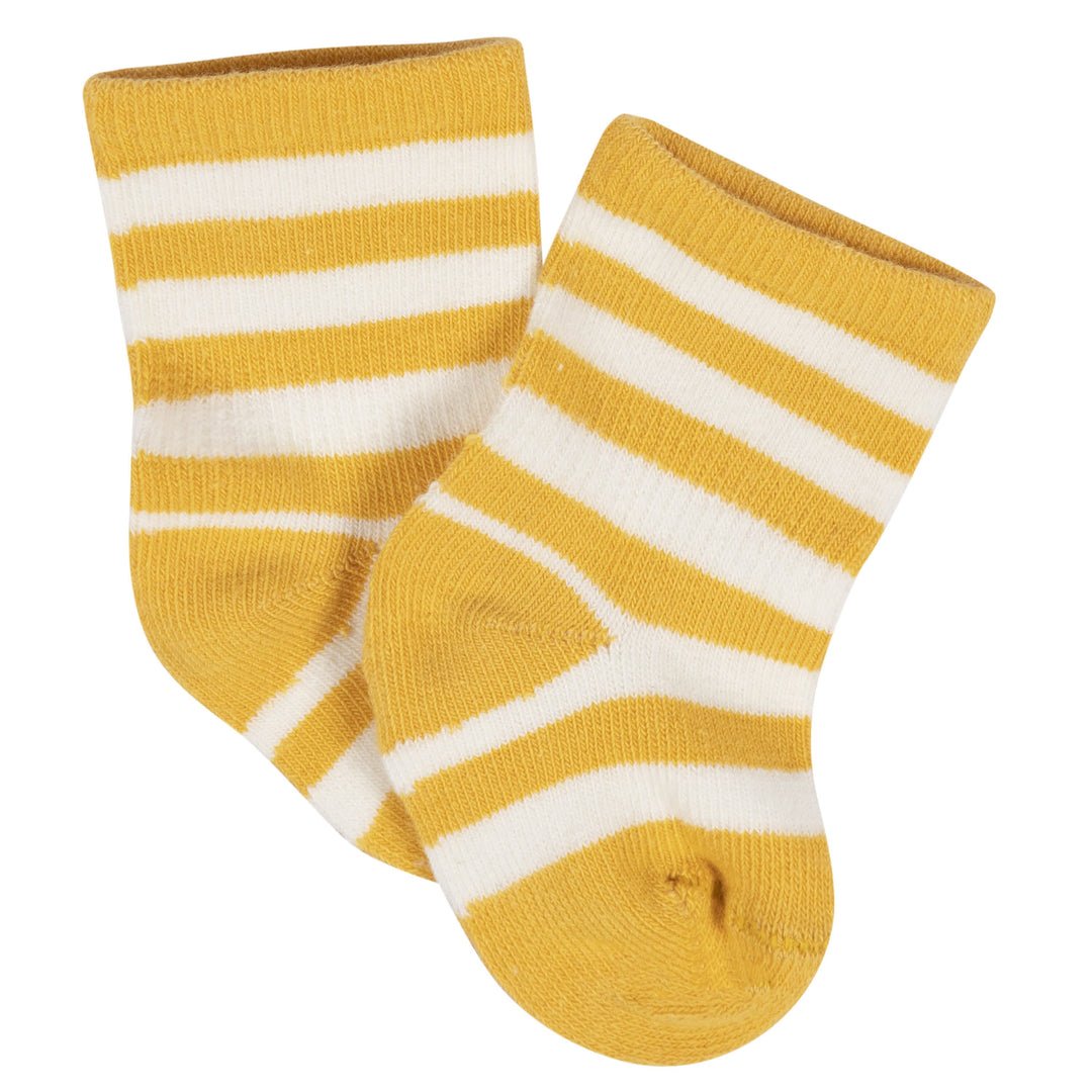 8-Pack Baby Boys Transportation Zone Jersey Wiggle Proof® Socks