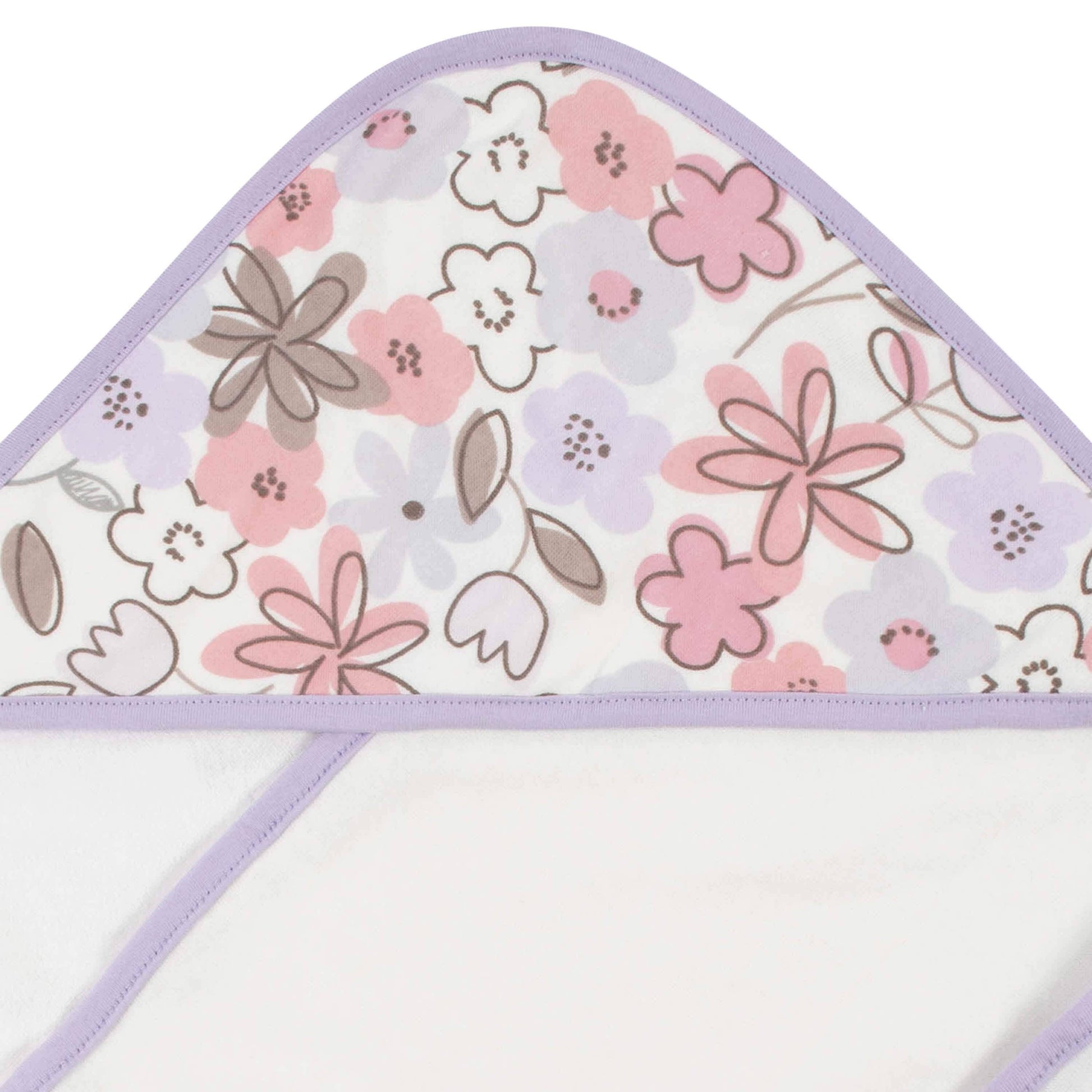 2-Pack Baby Girls Bunny Hooded Towels-Gerber Childrenswear