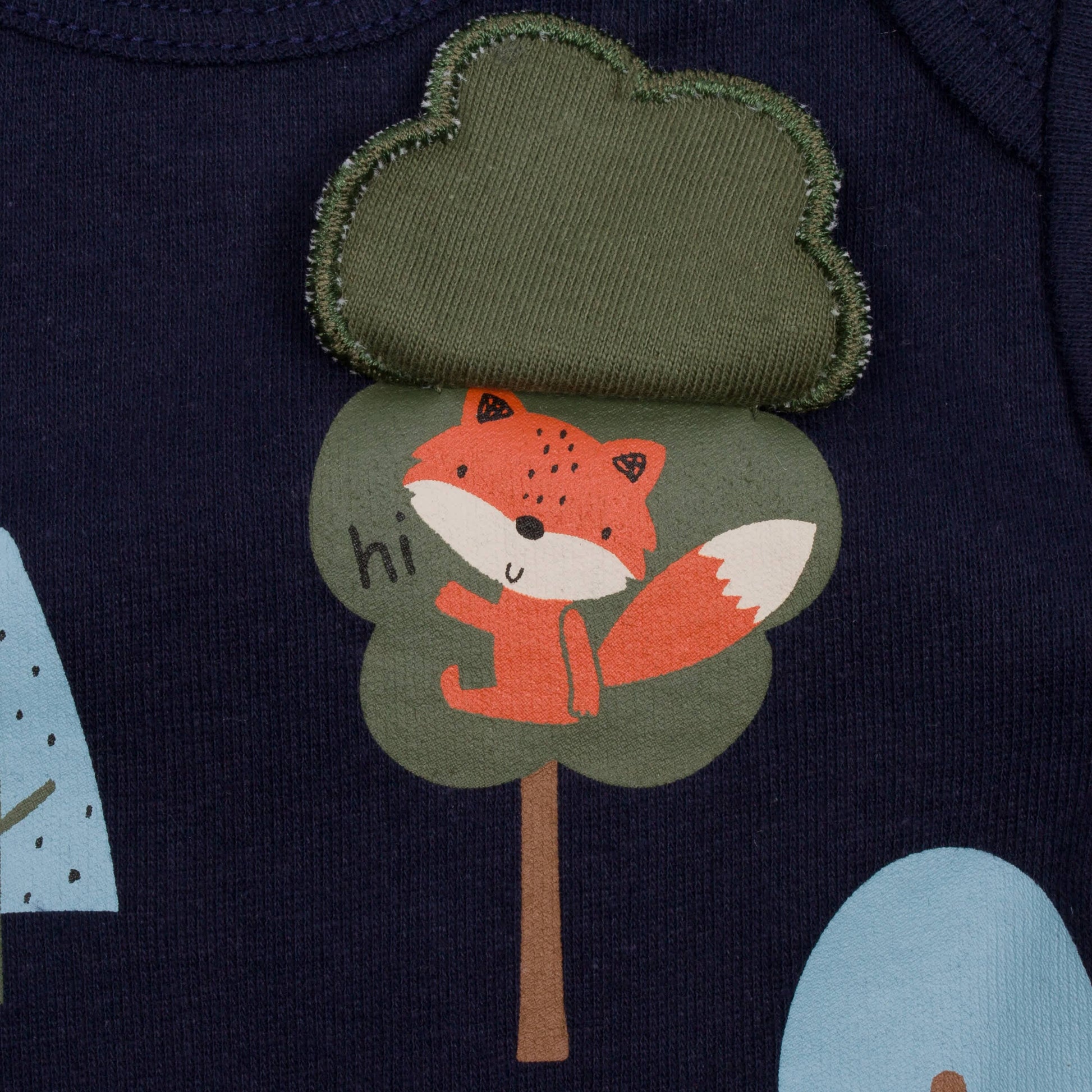 5-Pack Baby Boys Fox Short Sleeve Onesies® Bodysuits