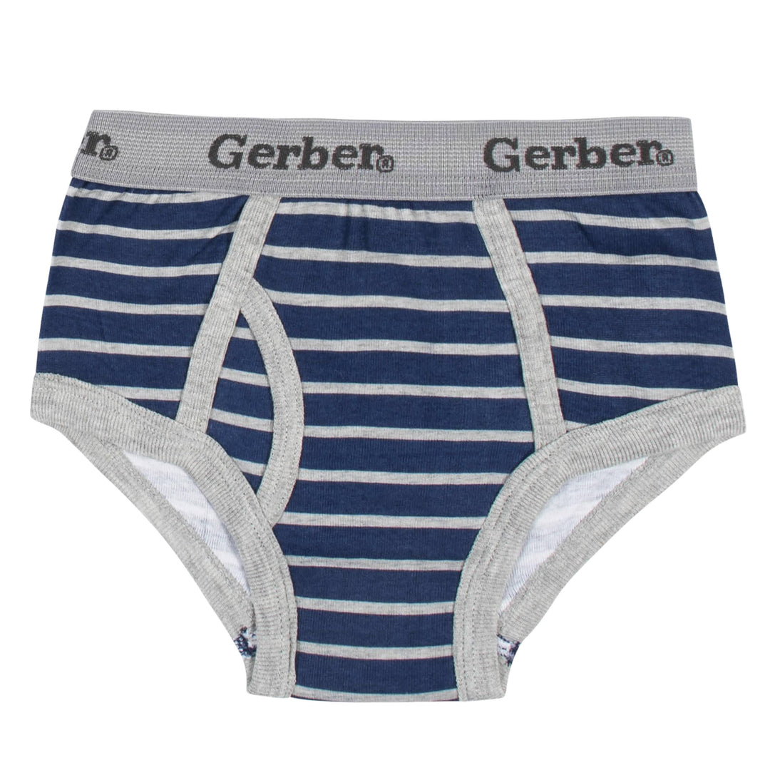 7-Pack Toddler Boys Striped Briefs Underwear – Gerber Childrenswear