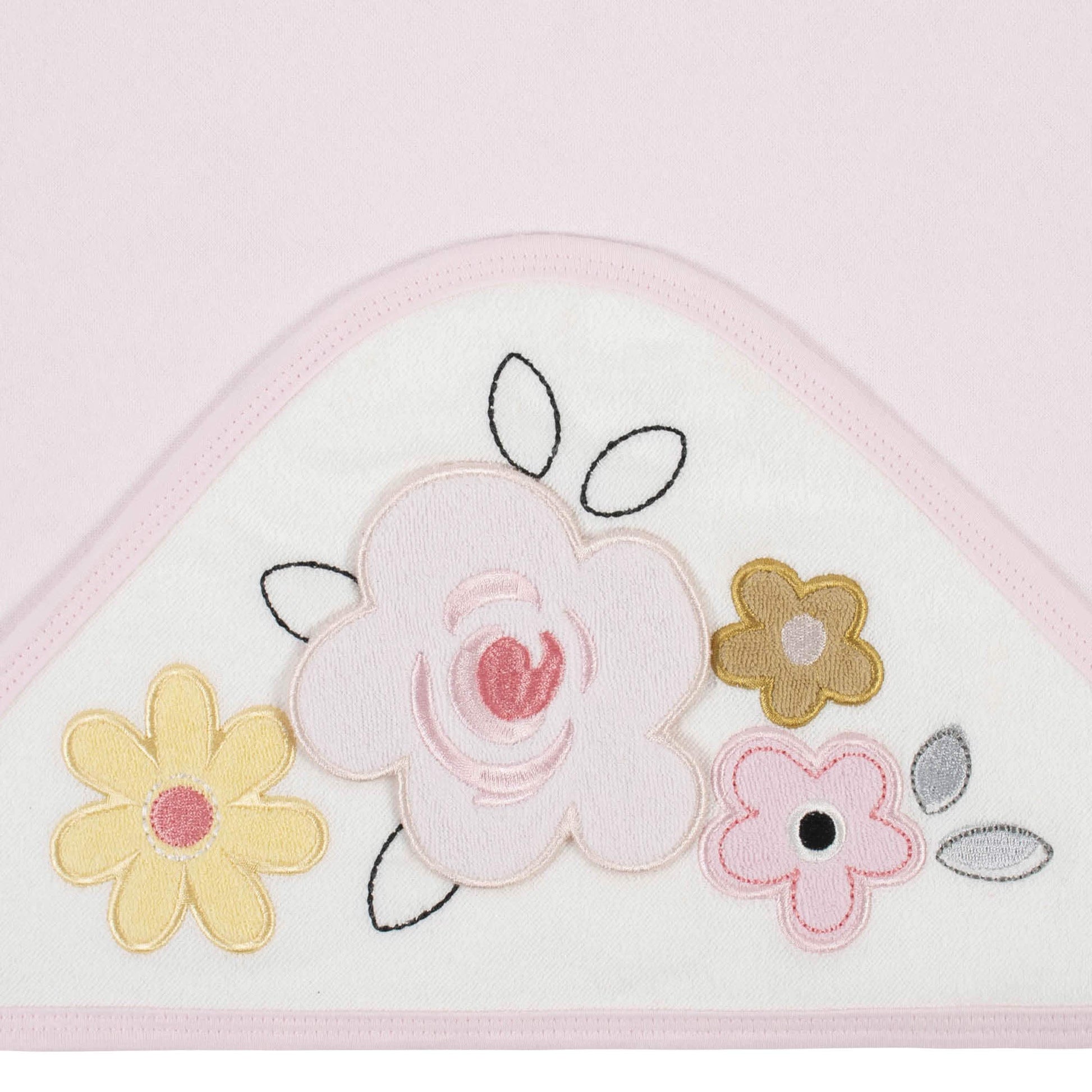 2-Pack Baby Girls Ballerina Hooded Towels-Gerber Childrenswear