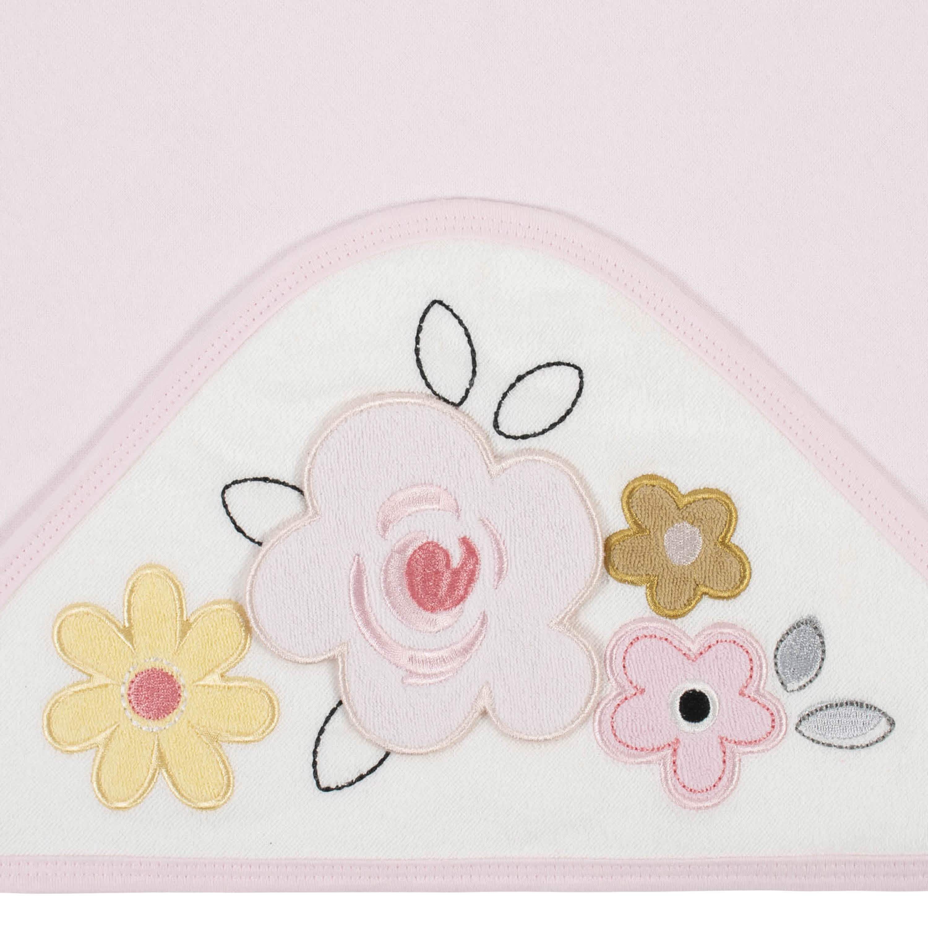2-Pack Baby Girls Ballerina Hooded Towels-Gerber Childrenswear