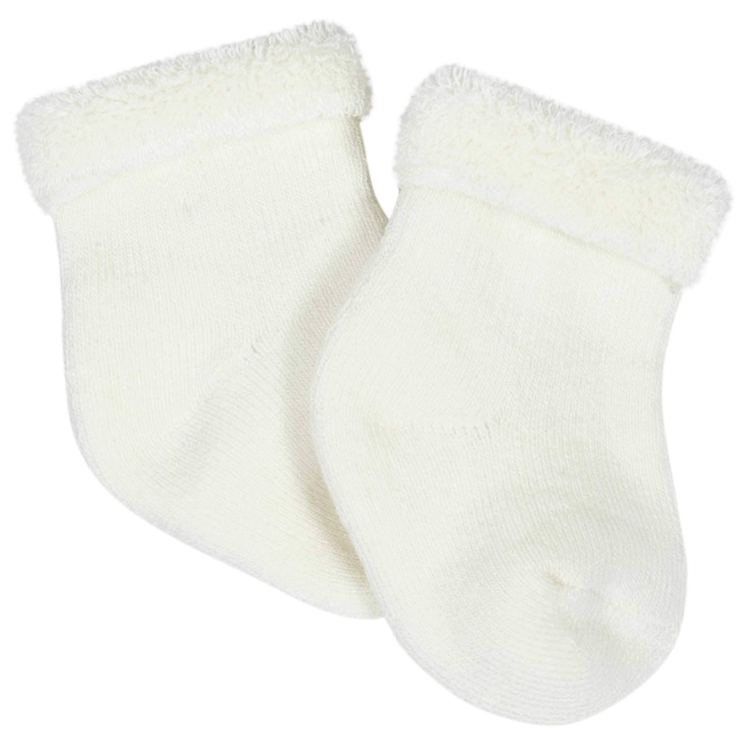 Gerber® 6-Pack Baby Boys Dinosaur Wiggle-Proof® Terry Bootie Socks-Gerber Childrenswear