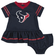 Houston Texans Baby Girls Dress and Diaper Cover Set-Gerber Childrenswear